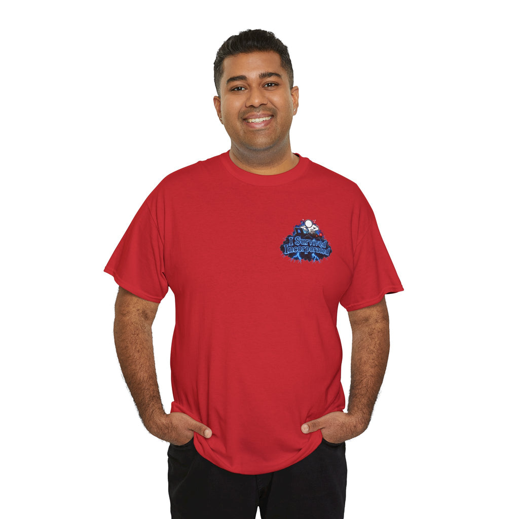 I Survived 2020 — "Please Stand By" Test Pattern Tee Lockdown Surveillance Edition Summer Exclusive Unisex Heavy Cotton Tee