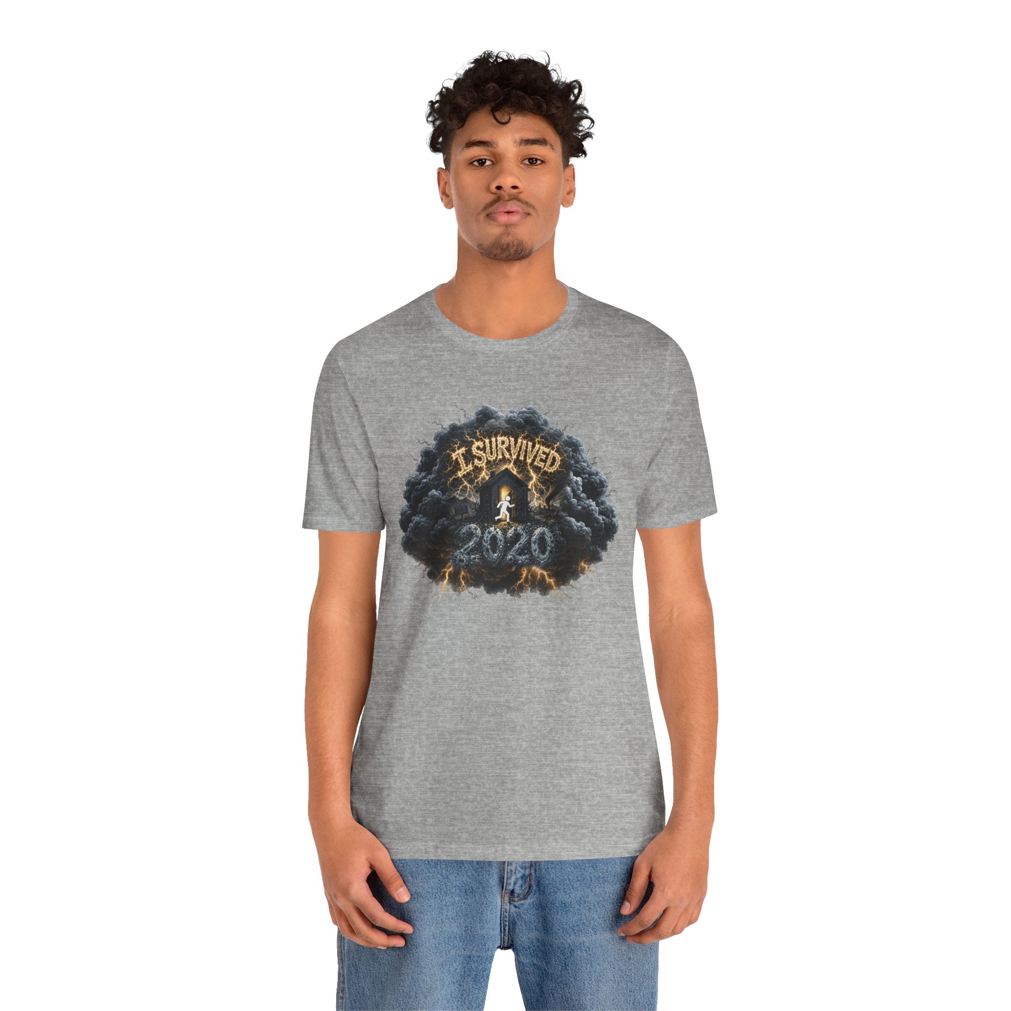I Survived 2020 — Director's Cut Original Design Teaser Tee | Season 1 Premiere Drop Unisex Jersey Short Sleeve Tee