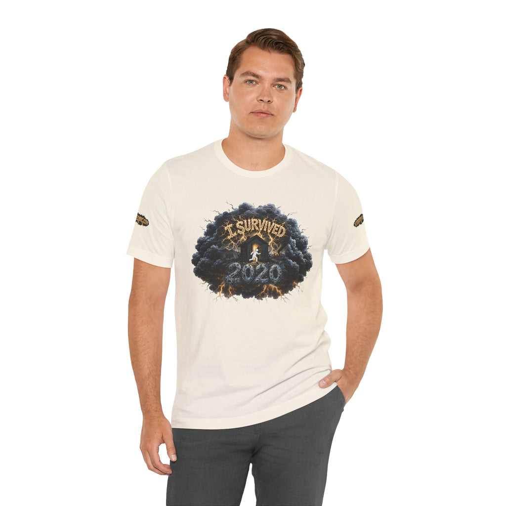 I Survived 2020 — Director's Cut Original Design Teaser Tee | Season 1 Premiere Drop Unisex Jersey Short Sleeve Tee
