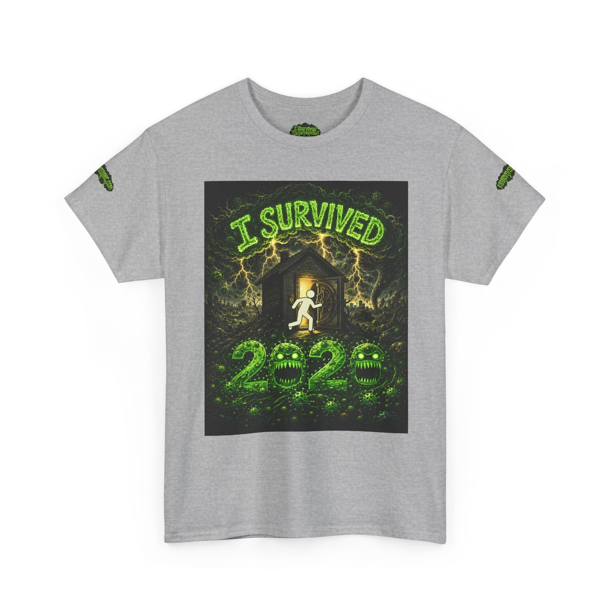 I Survived 2020 — S1:E1 "COVID-19: The Coronavirus" | Pandemic Edition Tee Unisex Garment-Dyed T-shirt (SPECIAL EDITION)