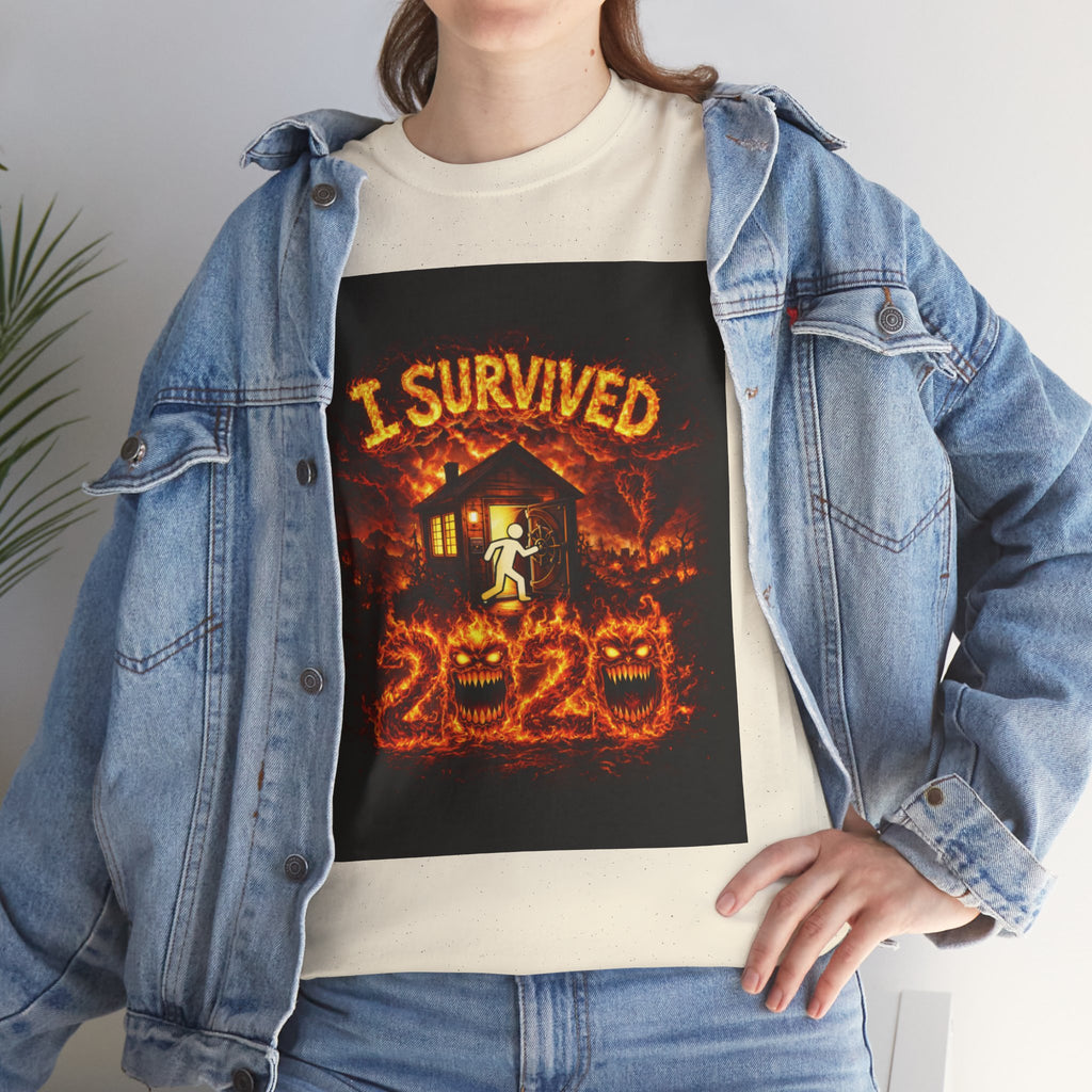I Survived 2020 — S2:E2 "The Bobcat Fire" | Wildfire Edition Memorial Unisex Heavy Cotton Tee