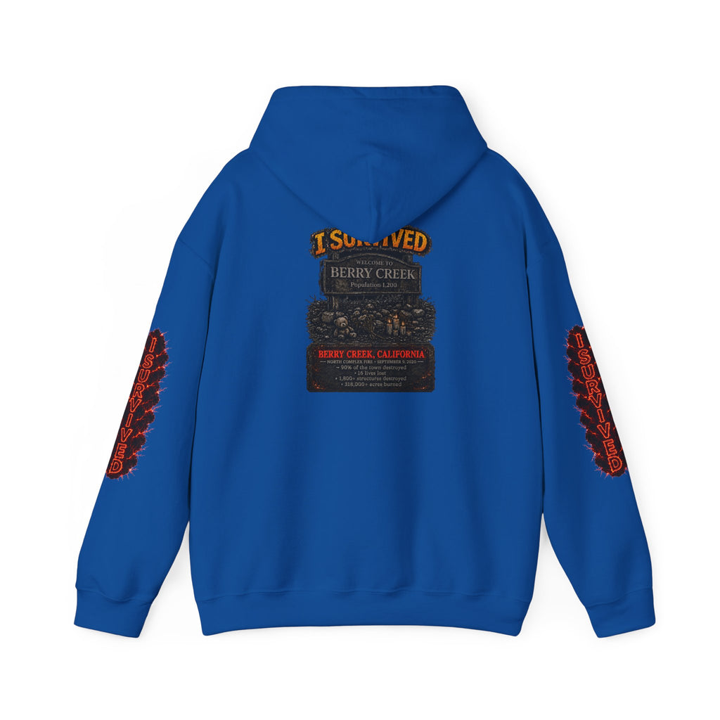 I Survived 2020 — Director's Cut S2:E1 "Berry Creek" | Wildfire Edition Memorial Hoodie Sweatshirt