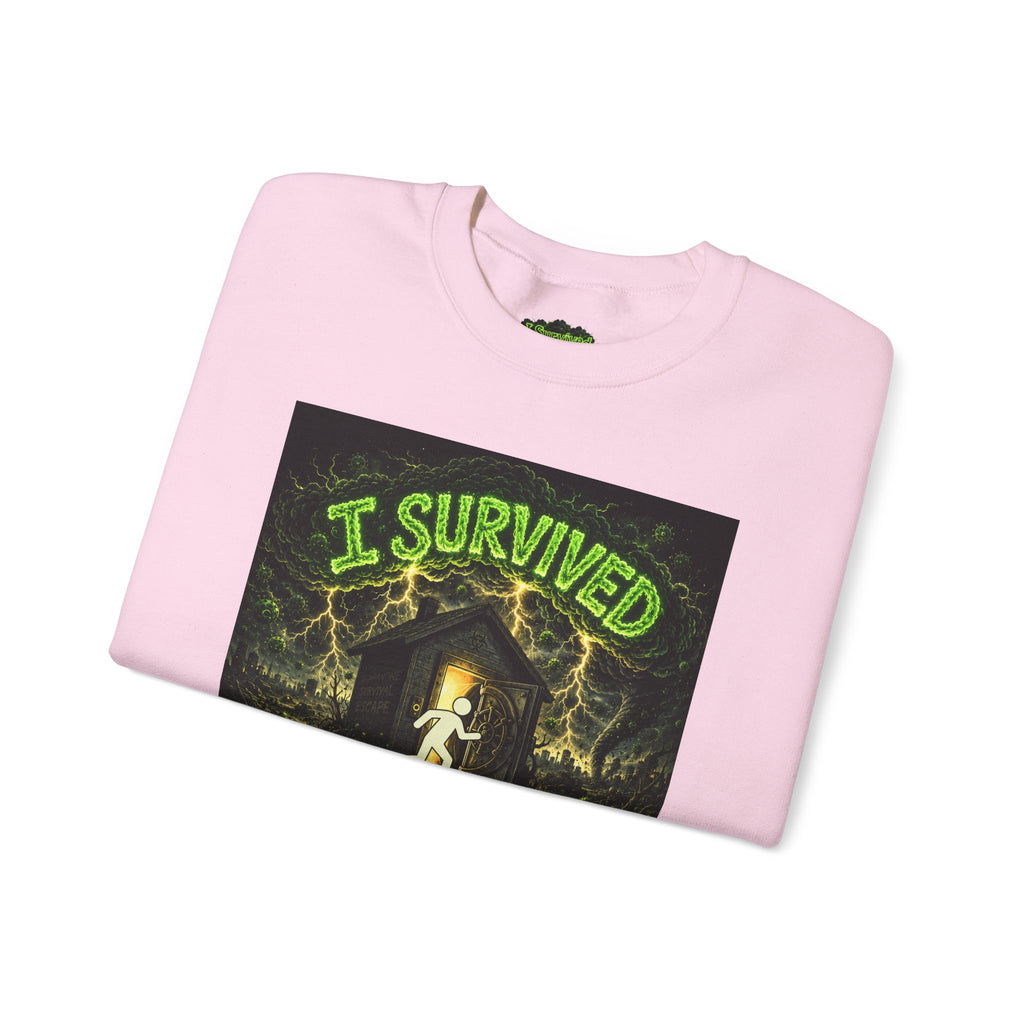 I Survived 2020 — S1:E5 "Delivery Doomsday" | Pandemic Edition Unisex Heavy Blend™ Crewneck Sweatshirt