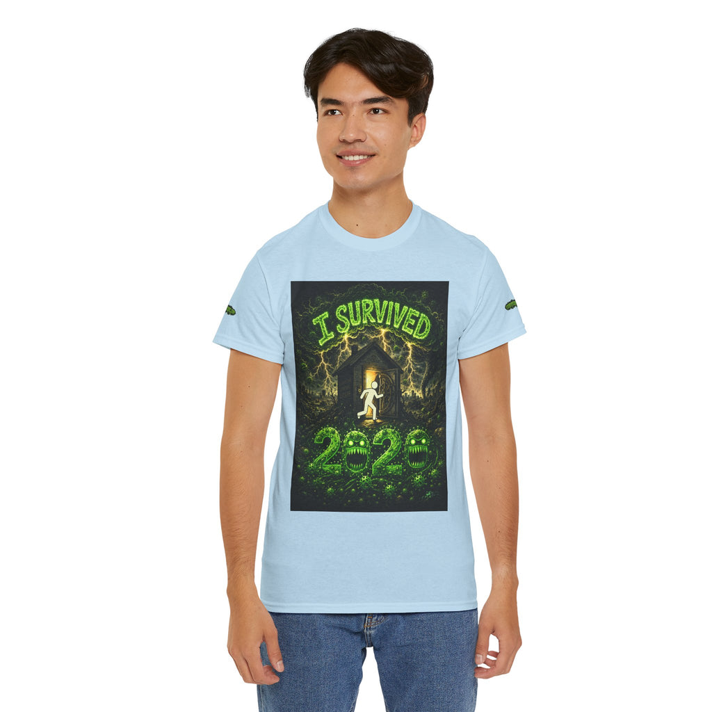 I Survived 2020 — S1:E1 "COVID-19: The Coronavirus" | Pandemic Edition Unisex Heavy Cotton Tee (SPECIAL EDITION)