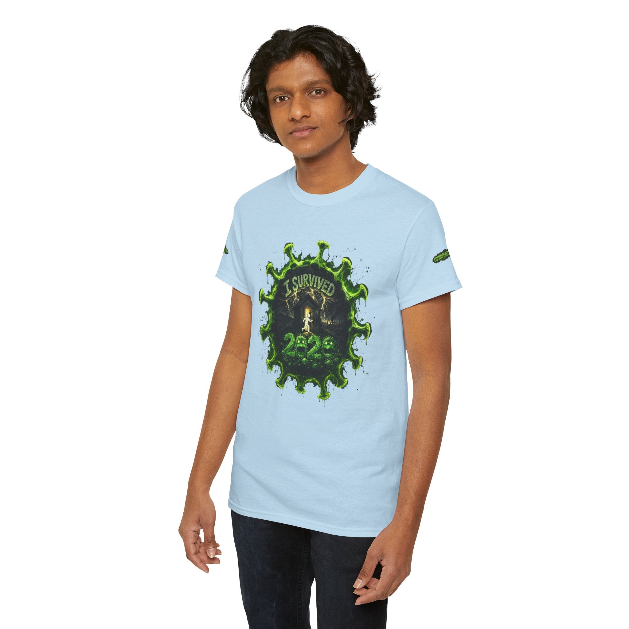 I Survived 2020 — Director's Cut S1:E3 "The Jab!" | Pandemic Edition Unisex Heavy Cotton Tee (Special Edition)