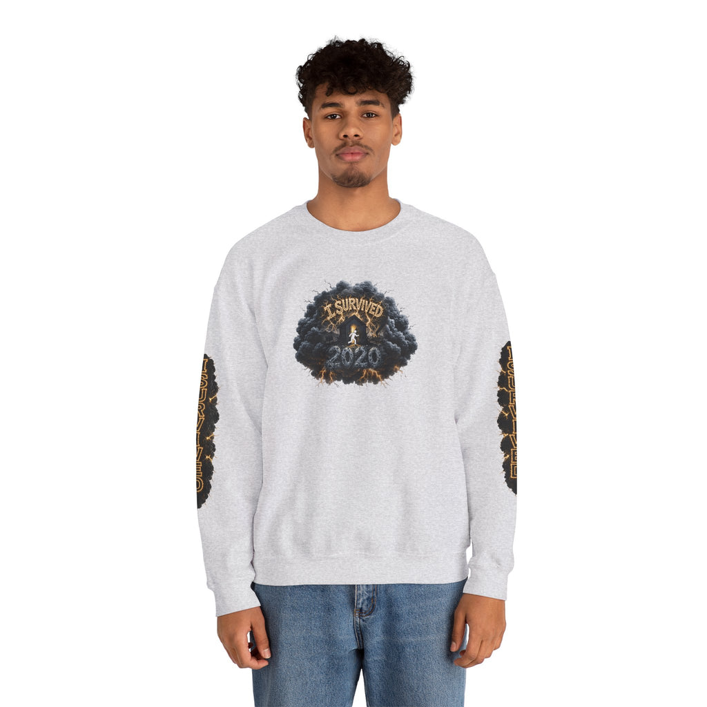 I Survived 2020 — Original PILOT Design: Director's Cut Special Edition Unisex Heavy Blend™ Crewneck Sweatshirt