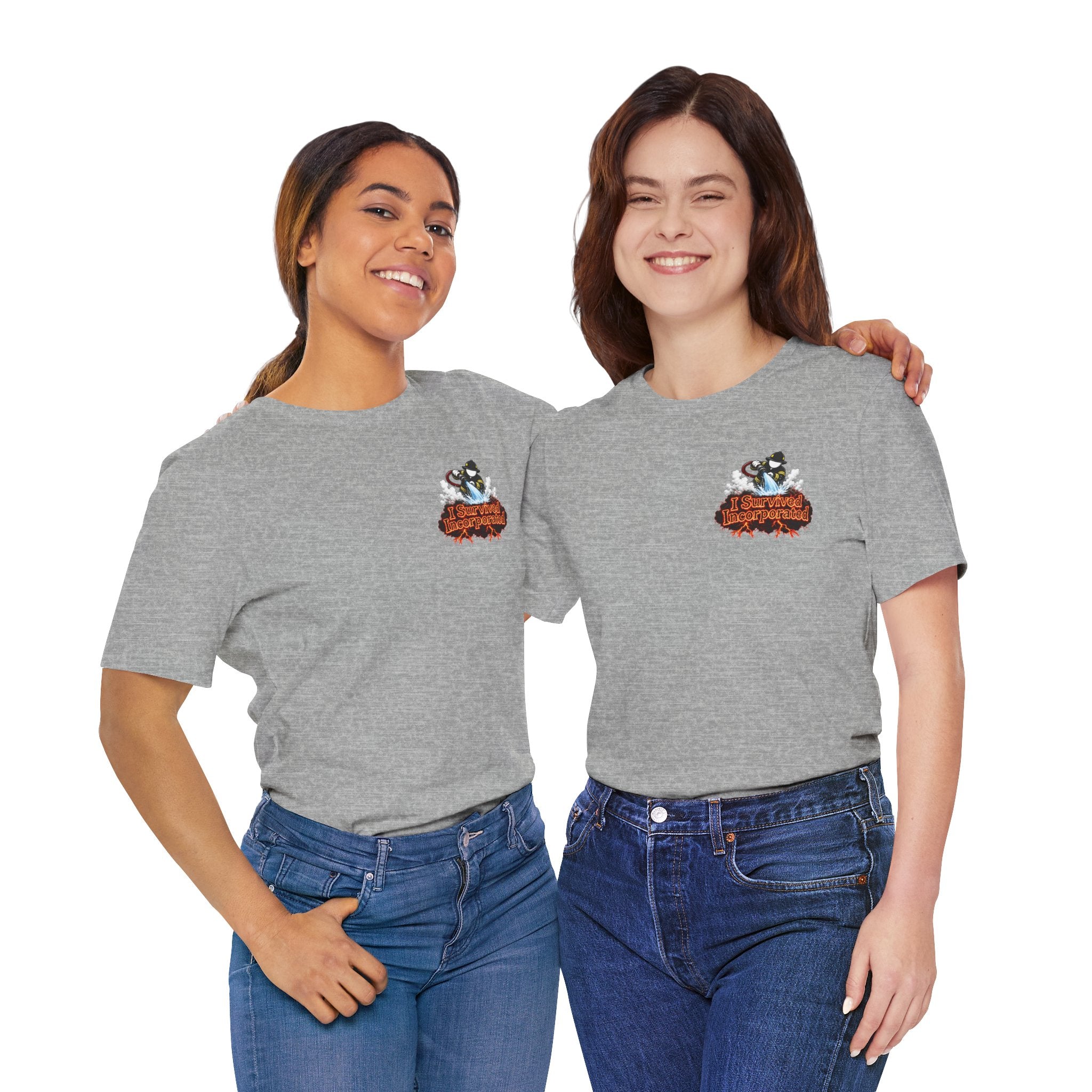 I Survived 2020 — "Please Stand By" Test Pattern Tee Wildfire Signal Edition Summer Premiere Unisex Jersey Short Sleeve Tee