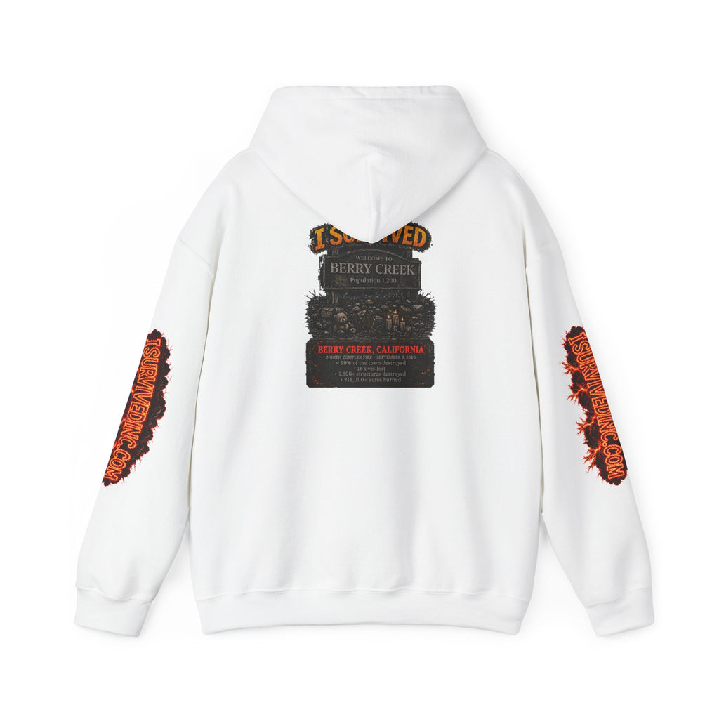 I Survived 2020 — WILDFIRES S2:E1: "Berry Creek" Memorial Hoodie