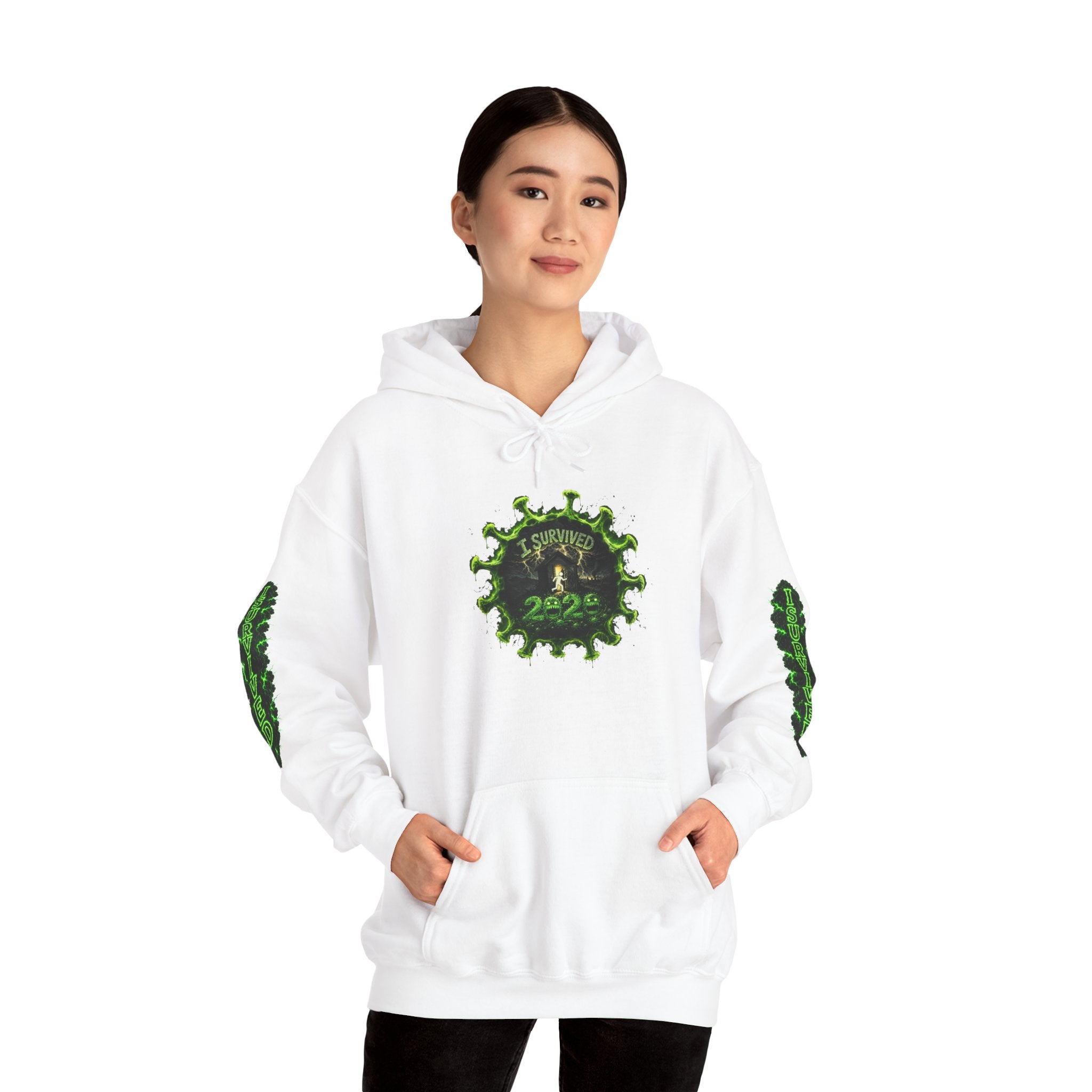 I Survived 2020 — Director's Cut S1:E1 "COVID-19: The Coronavirus" | Pandemic Edition Hoodie Sweatshirt