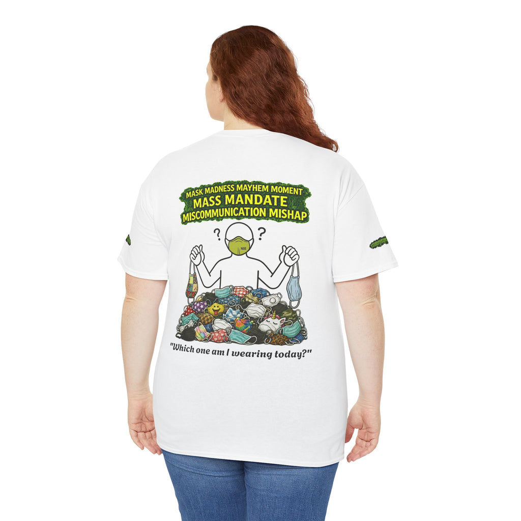I Survived 2020 — PANDEMIC S1:E4: Director's Cut Special Edition "Mask Madness" Unisex Heavy Cotton Tee