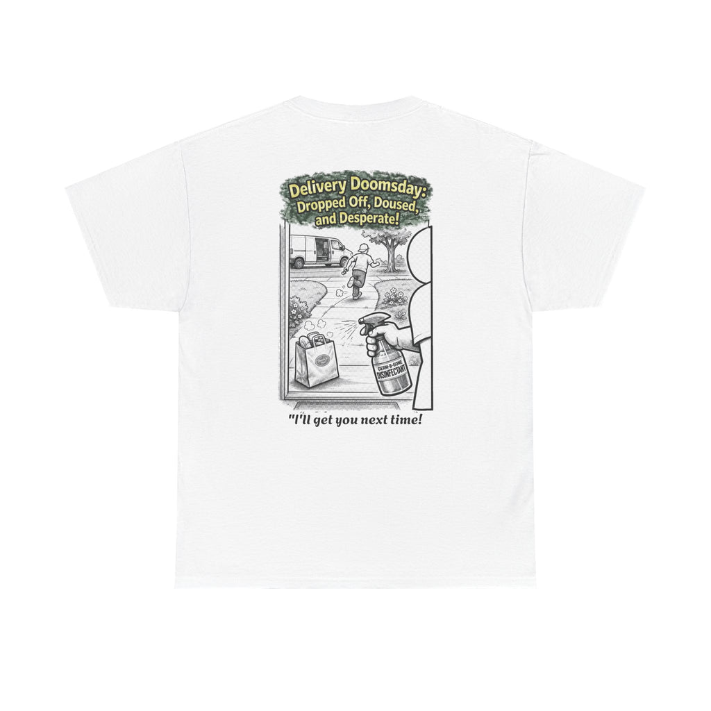 I Survived 2020 — Director's Cut S1:E5 "Delivery Doomsday" | Pandemic Edition Unisex Heavy Cotton Tee