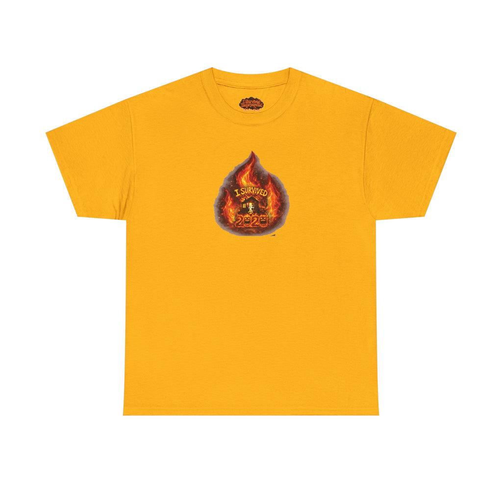 I Survived 2020 — WILDFIRES S2:E1: Director's Cut "Berry Creek" Memorial Unisex Heavy Cotton Tee