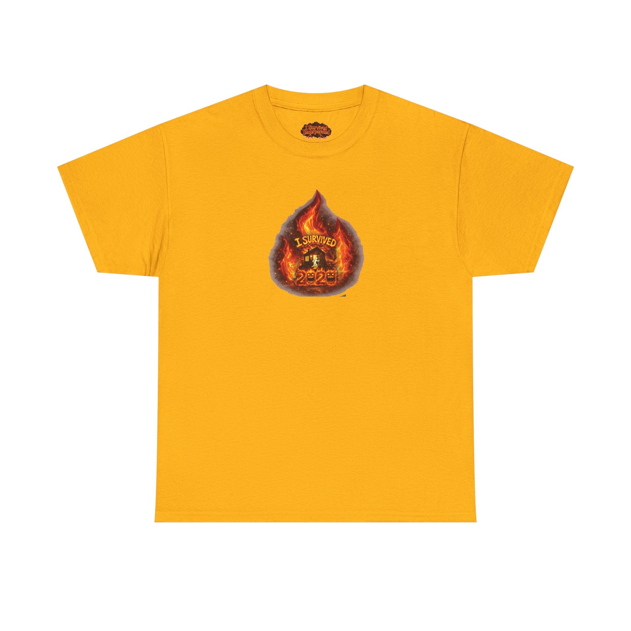 I Survived 2020 — WILDFIRES S2:E1: Director's Cut "Berry Creek" Memorial Unisex Heavy Cotton Tee