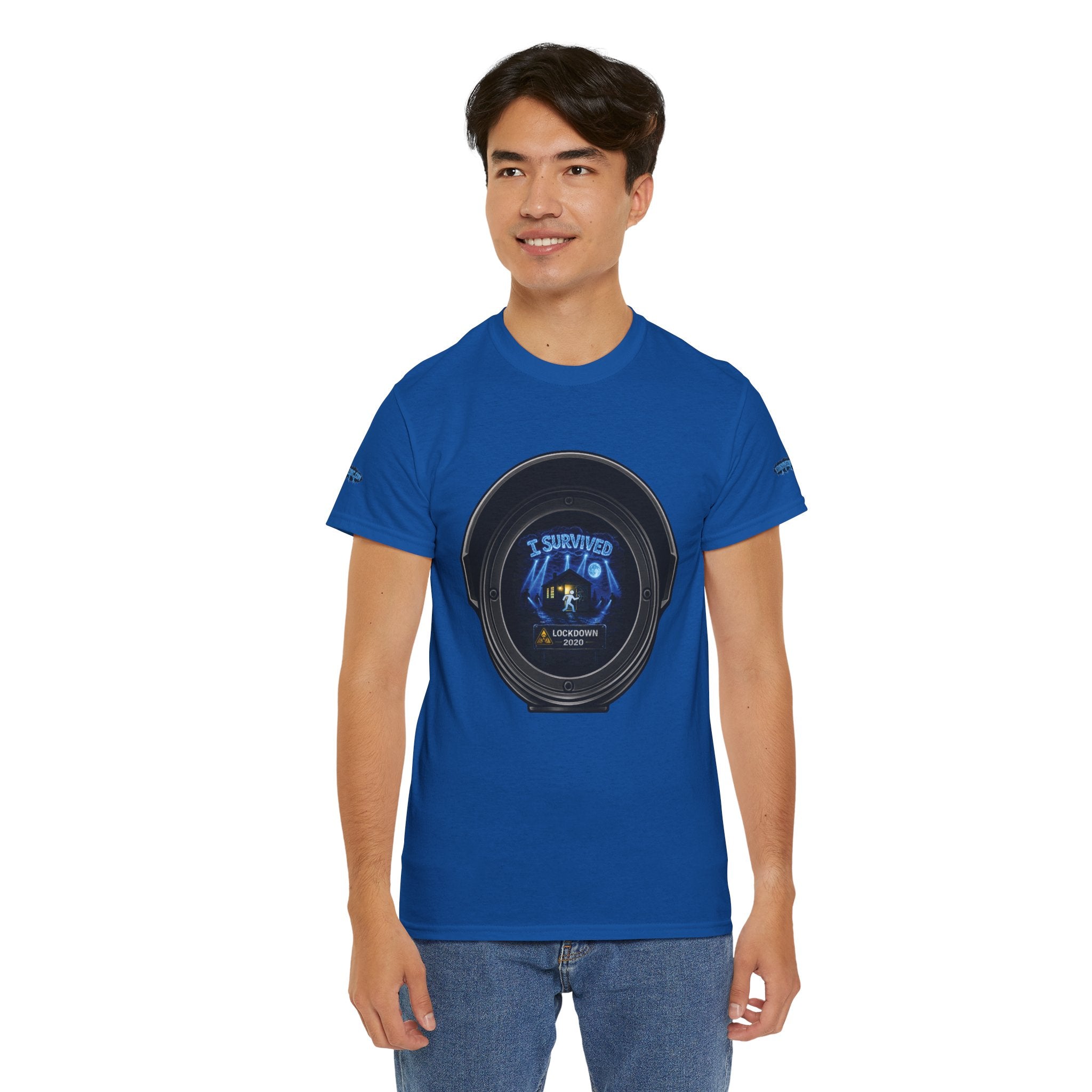 I Survived 2020 — Director's Cut S3:E3 "Remote Schooling" | Lockdown Edition Documentary Unisex Heavy Cotton Tee (SPECIAL EDITION)