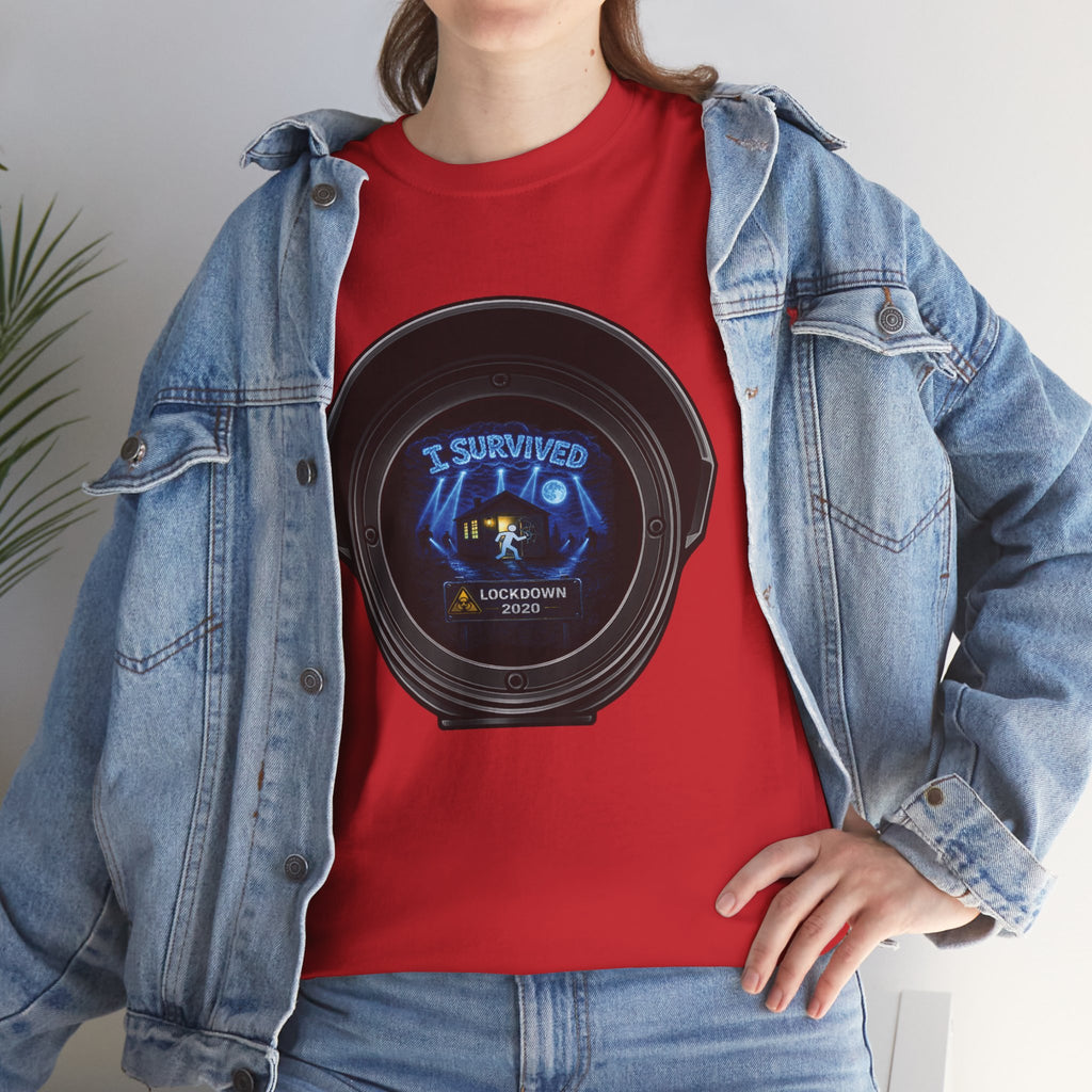 I Survived 2020 — Director's Cut S3:E3 "Remote Schooling" | Lockdown Edition Documentary Unisex Heavy Cotton Tee (SPECIAL EDITION)