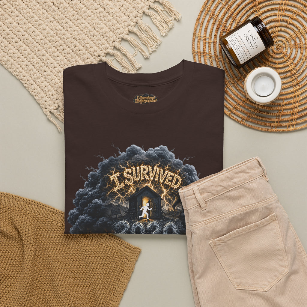 I Survived 2020 —  Deriector's Cut Original Design Teaser Tee | Season 1 Premiere Drop Unisex Heavy Cotton Tee