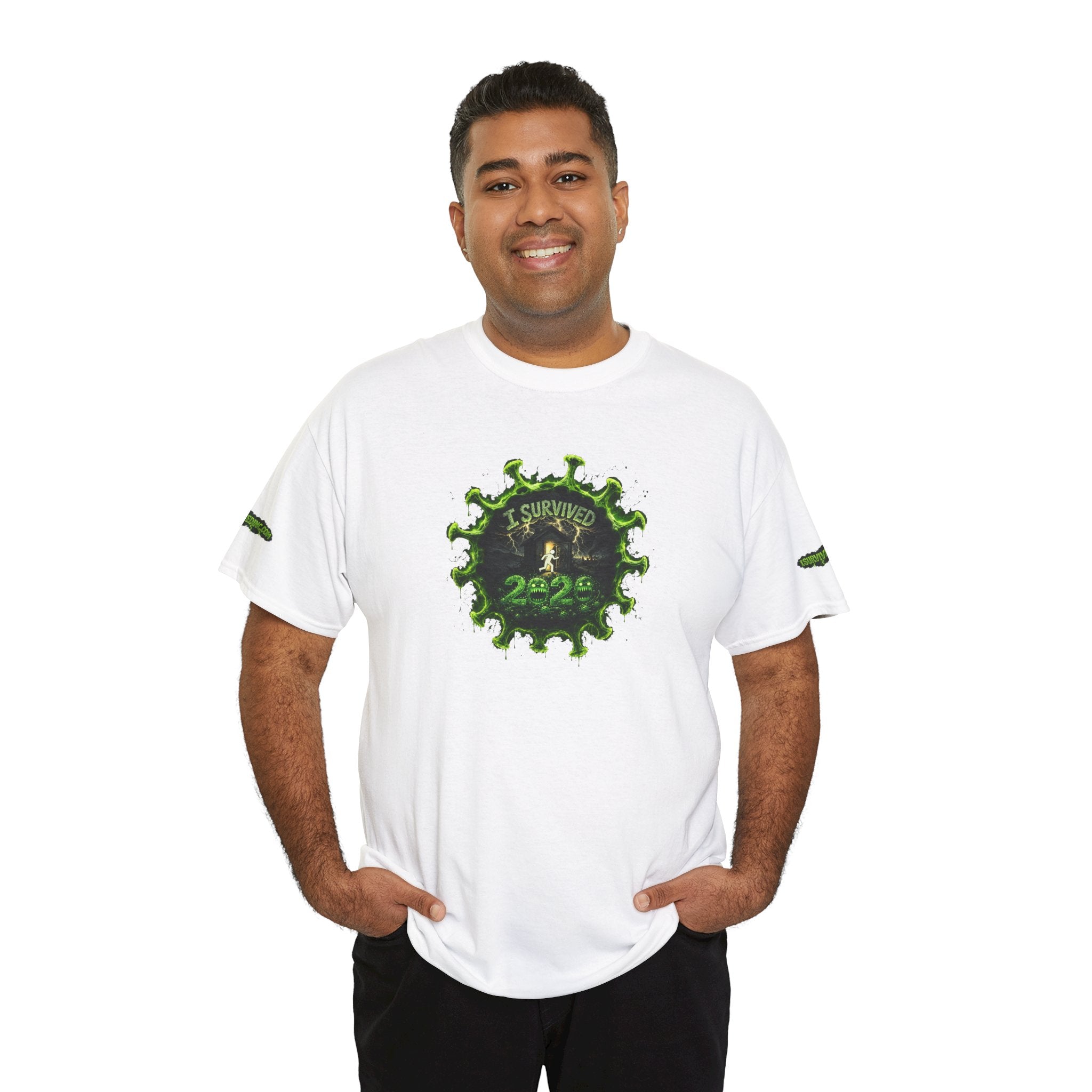 I Survived 2020 — PANDEMIC S1:E1: Director's Cut Special Edition "COVID-19: The Coronavirus" Unisex Heavy Cotton Tee