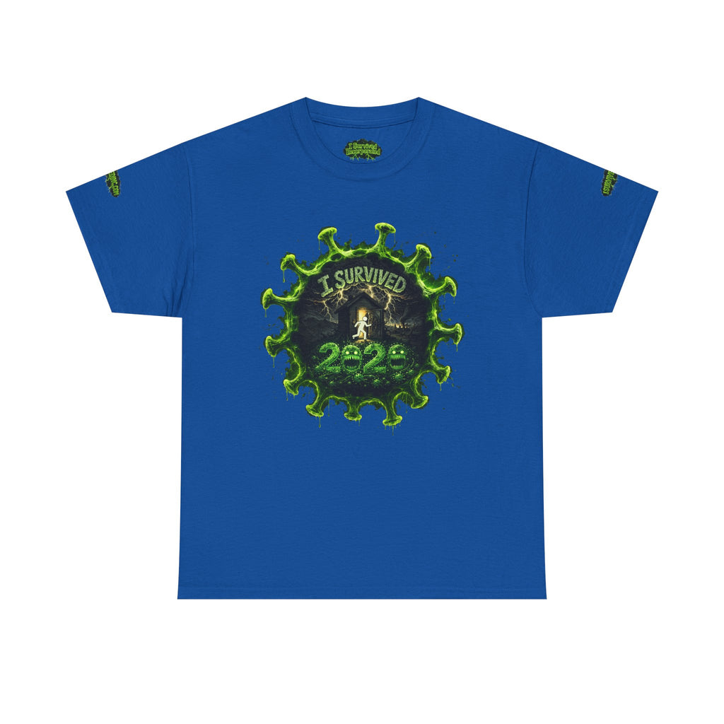 I Survived 2020 — Director's Cut S1:E2 "The Coming of COVID" | Pandemic Edition Unisex Heavy Cotton Tee (SPECIAL EDITION)