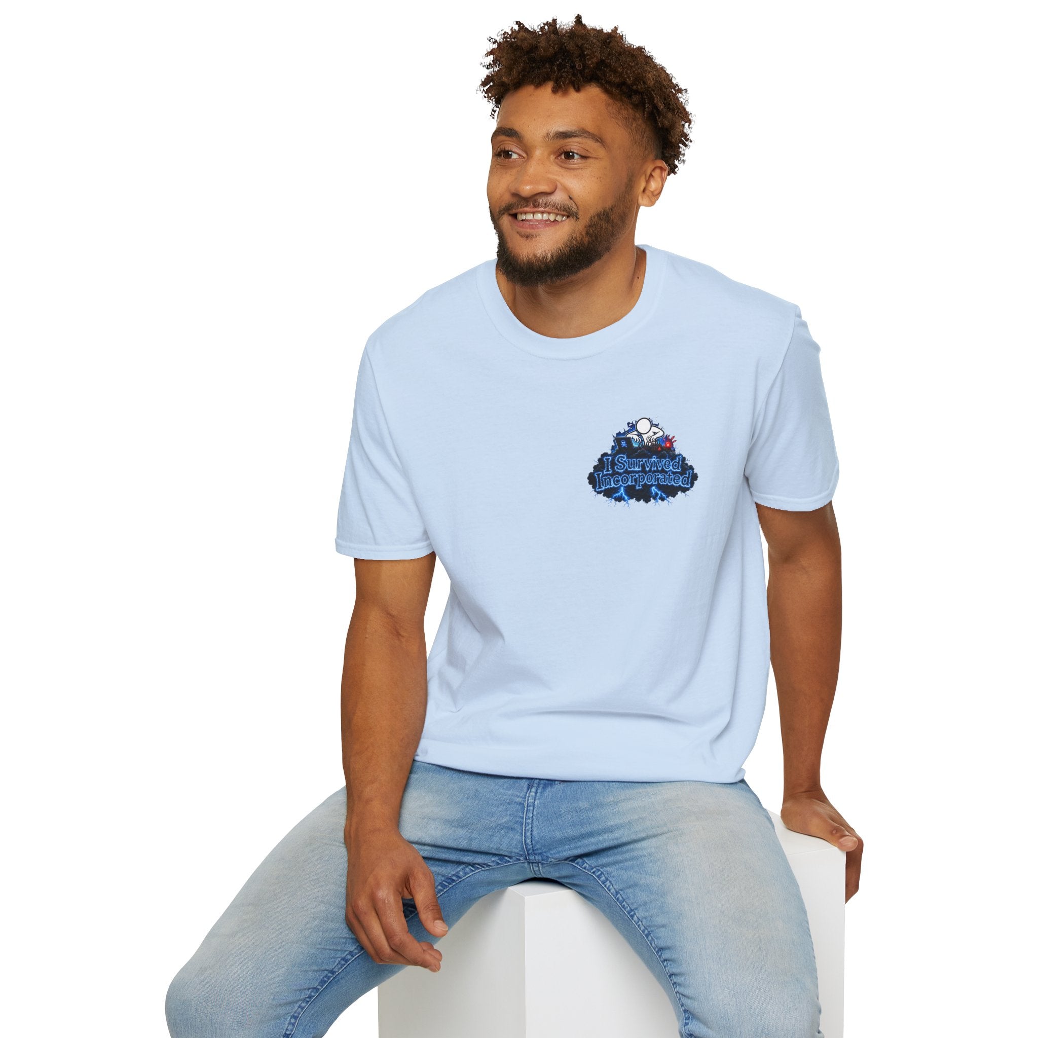 I Survived 2020 — "Please Stand By" Test Pattern Tee Lockdown Edition Summer Exclusive Unisex Softstyle T-Shirt