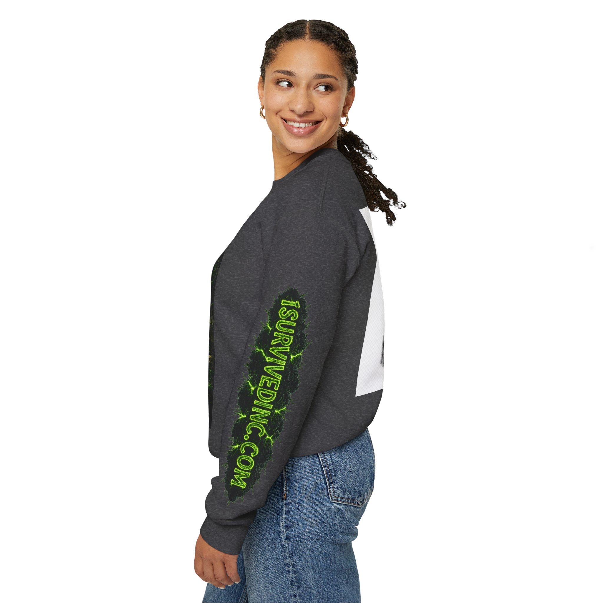 I Survived 2020 — S1:E5 "Delivery Doomsday" | Pandemic Edition Unisex Heavy Blend™ Crewneck Sweatshirt