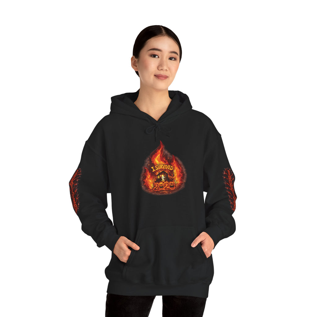 I Survived 2020 — Director's Cut S2:E3 "The California Wildfires" | Wildfire Edition Memorial Hoodie Sweatshirt