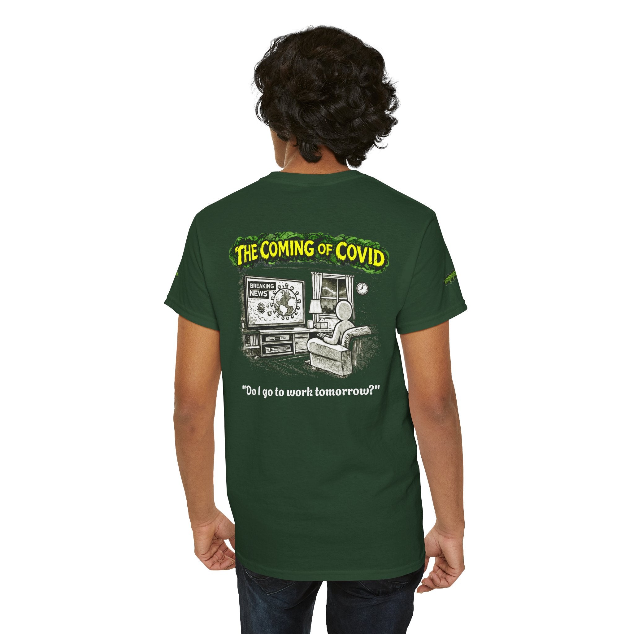 I Survived 2020 — PANDEMIC S1:E2: Special Edition "The Coming of COVID" Unisex Heavy Cotton Tee