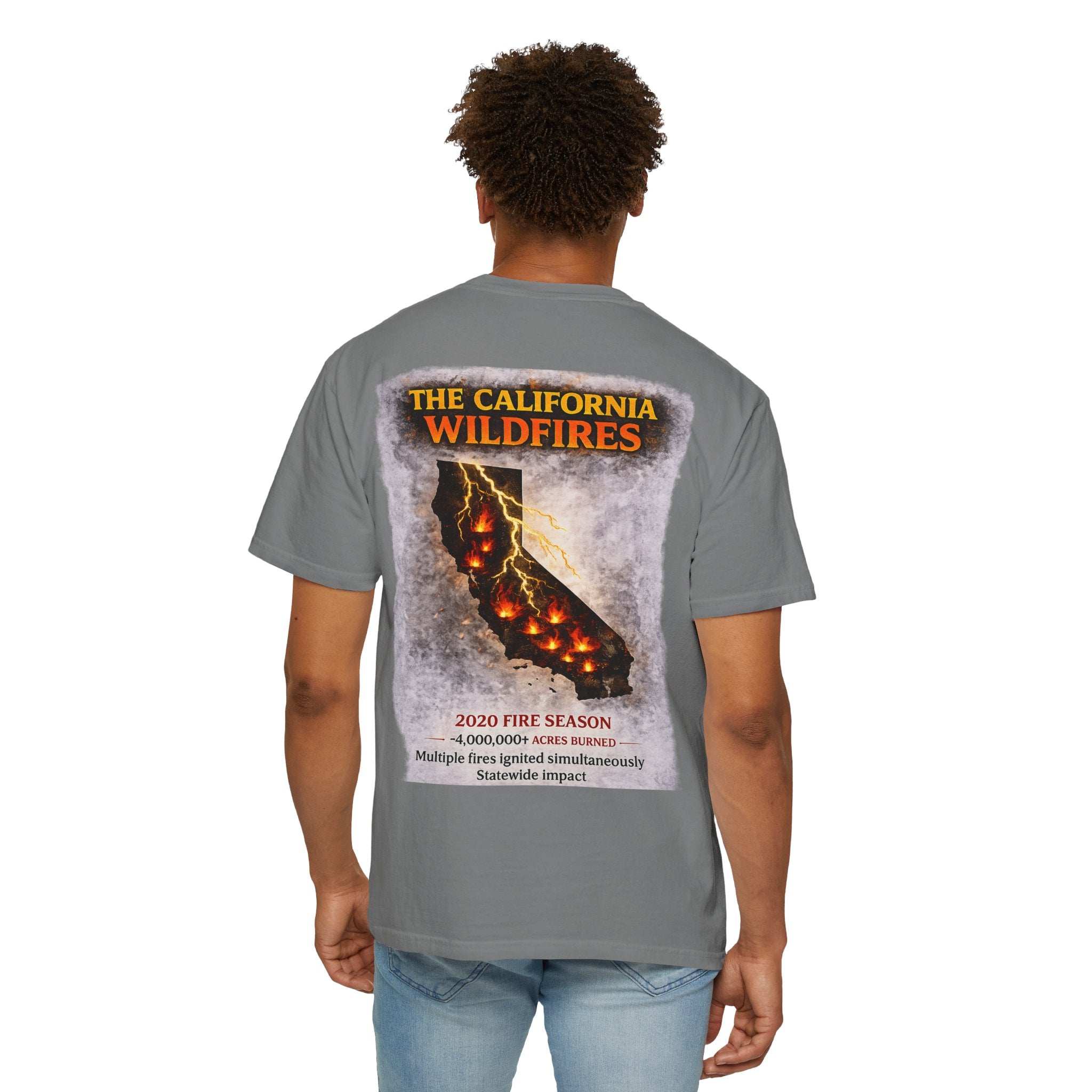 I Survived 2020 — WILDFIRES S2:E3: Director's Cut "The California Wildfires" Memorial Unisex Garment-Dyed T-shirt