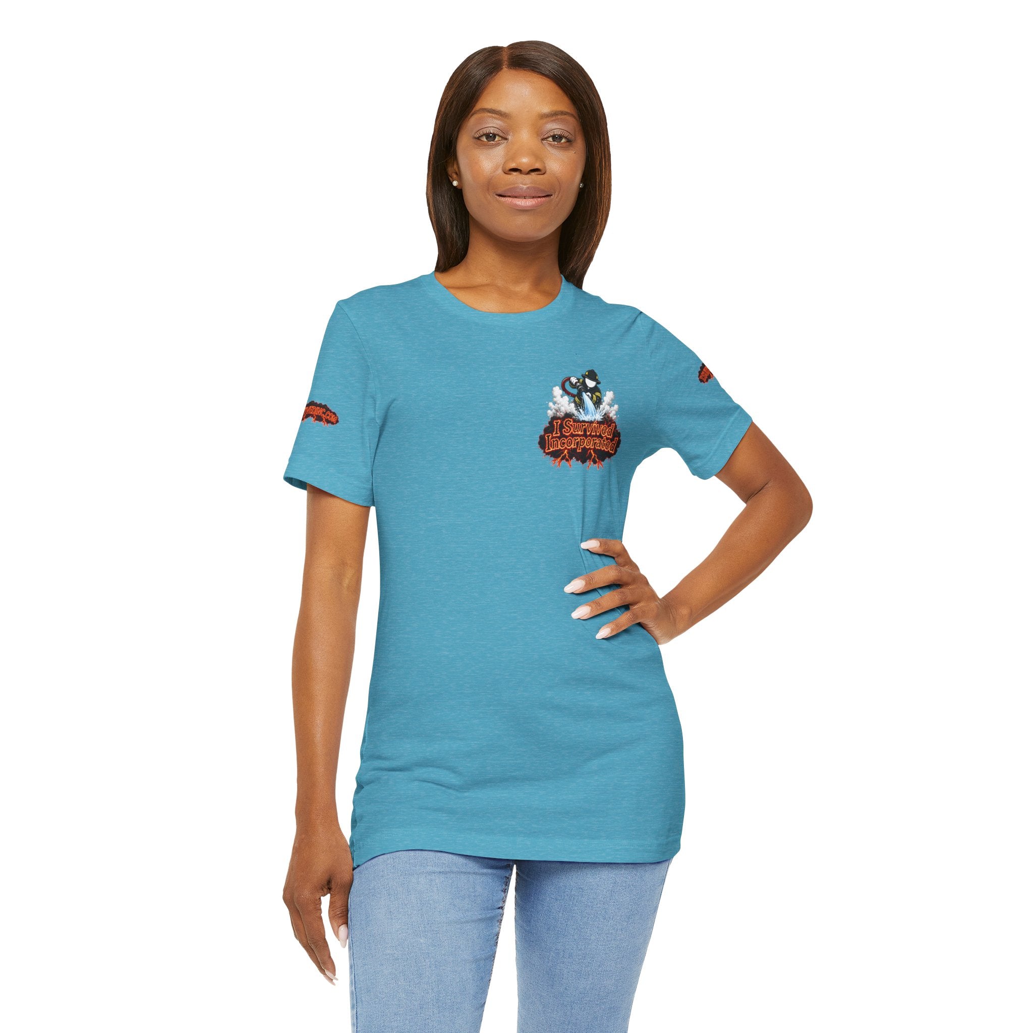 I Survived 2020 — "Please Stand By" Test Pattern Tee Wildfire Signal Special Edition Summer Premiere Unisex Jersey Short Sleeve Tee