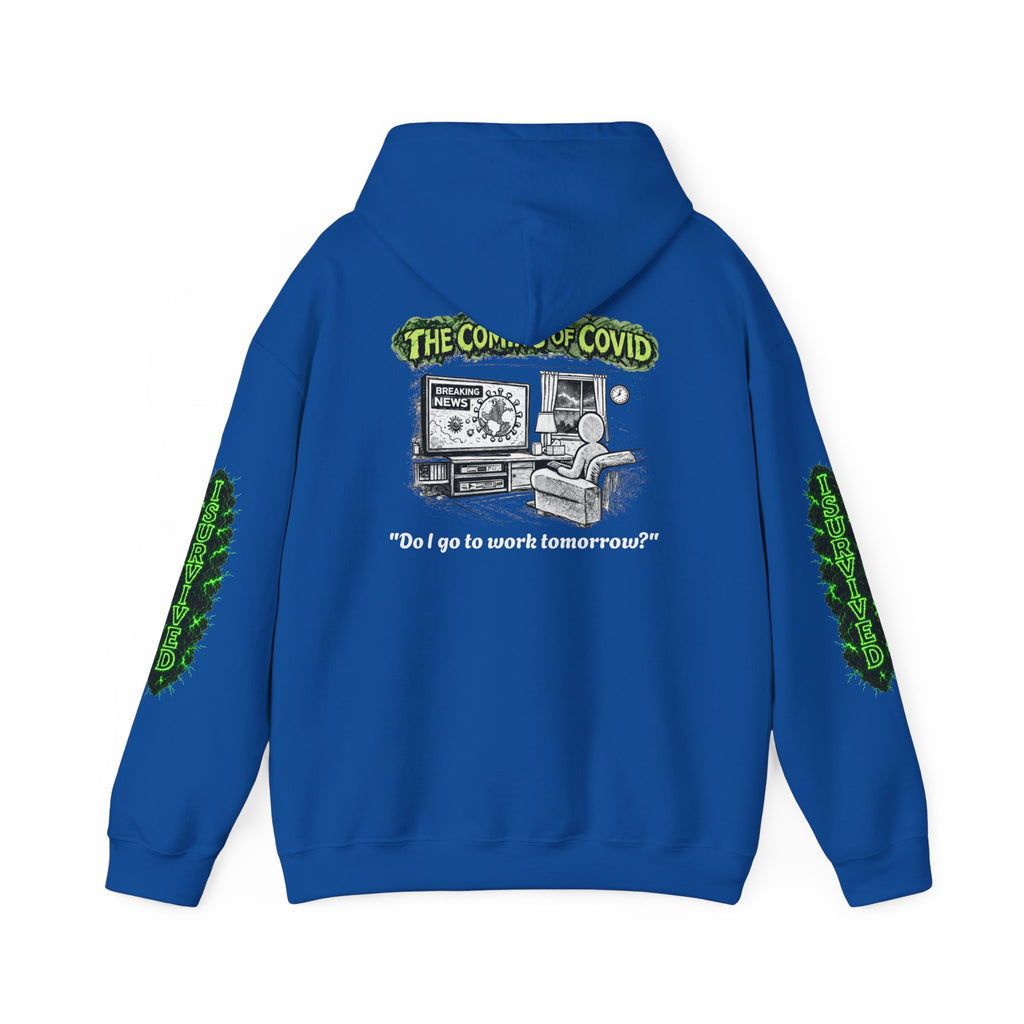 I Survived 2020 — Director's Cut S1:E2 "The Coming of COVID" | Pandemic Edition Hoodie Sweatshirt