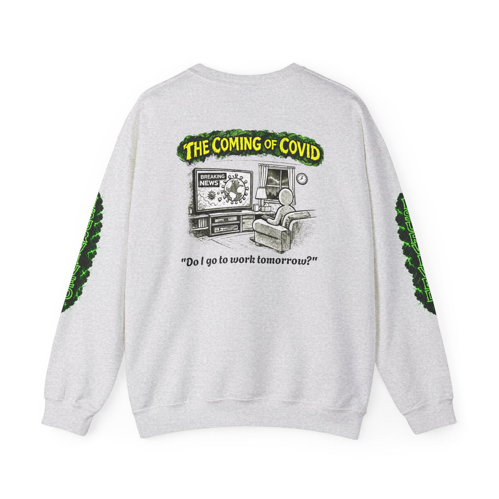 I Survived 2020 — PANDEMIC S1:E2: Director's Cut "The Coming of COVID" Unisex Heavy Blend™ Crewneck Sweatshirt