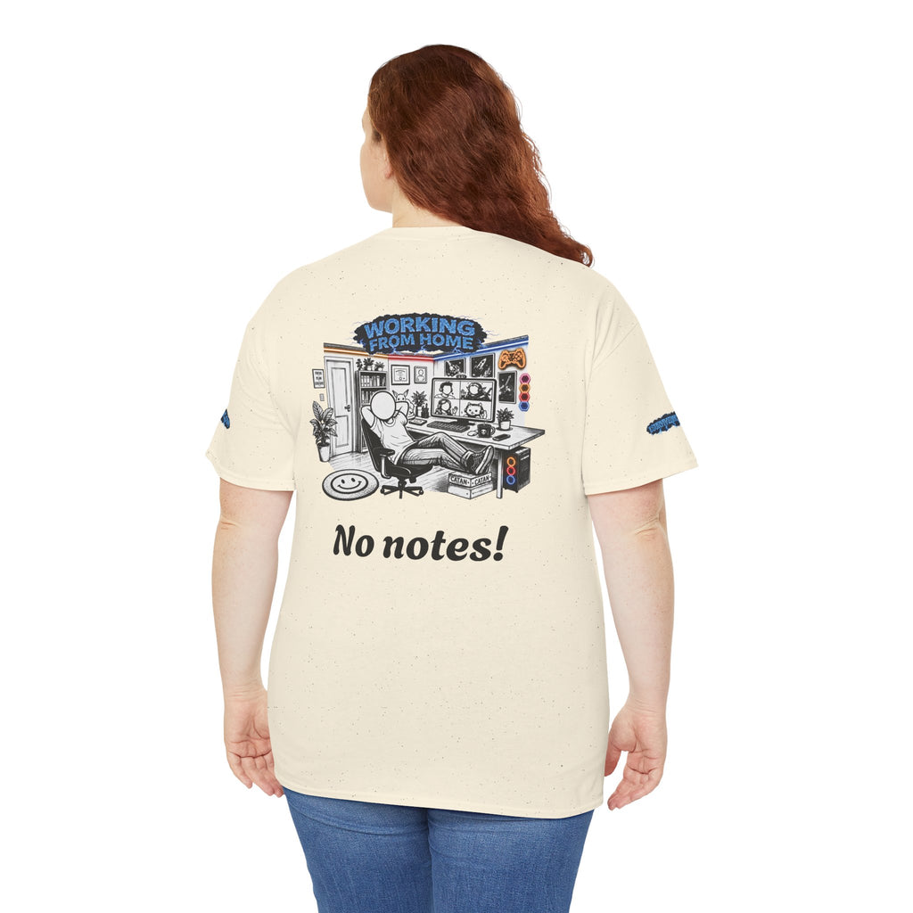 I Survived 2020 — LOCKDOWN S3:E3: Director's Cut Special Edition "Working From Home" Unisex Heavy Cotton Tee