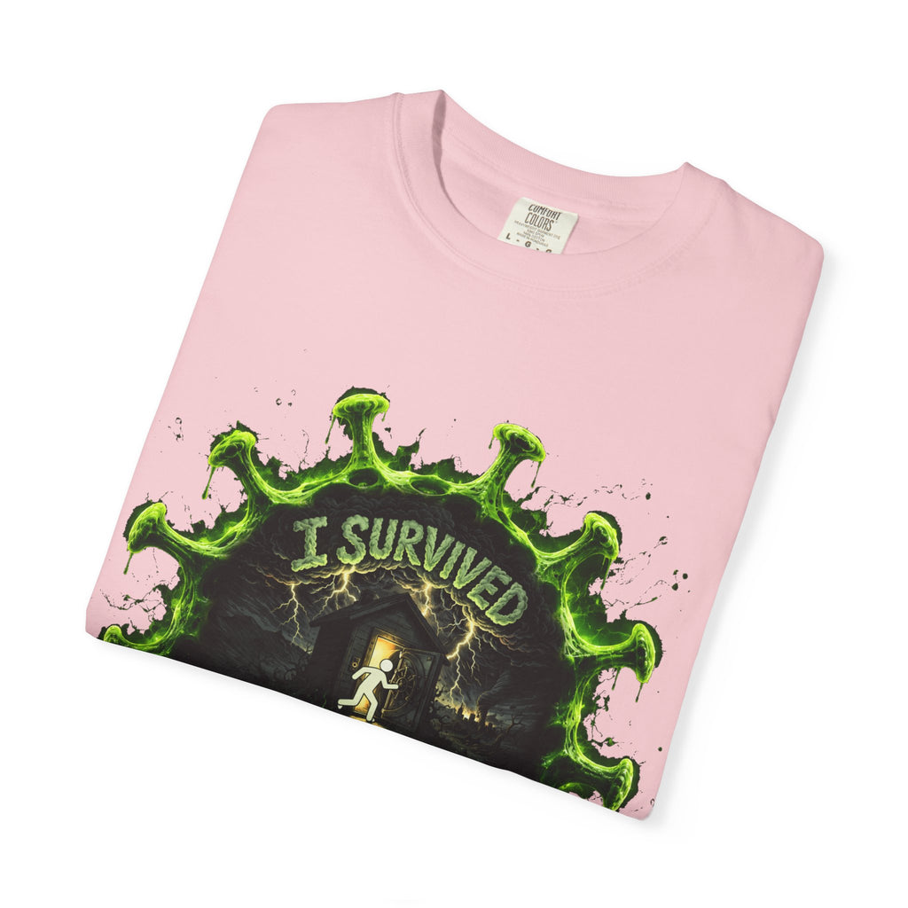 I Survived 2020 — Director's Cut S1:E5 "Delivery Doomsday" | Pandemic Edition Unisex Garment-Dyed T-shirt