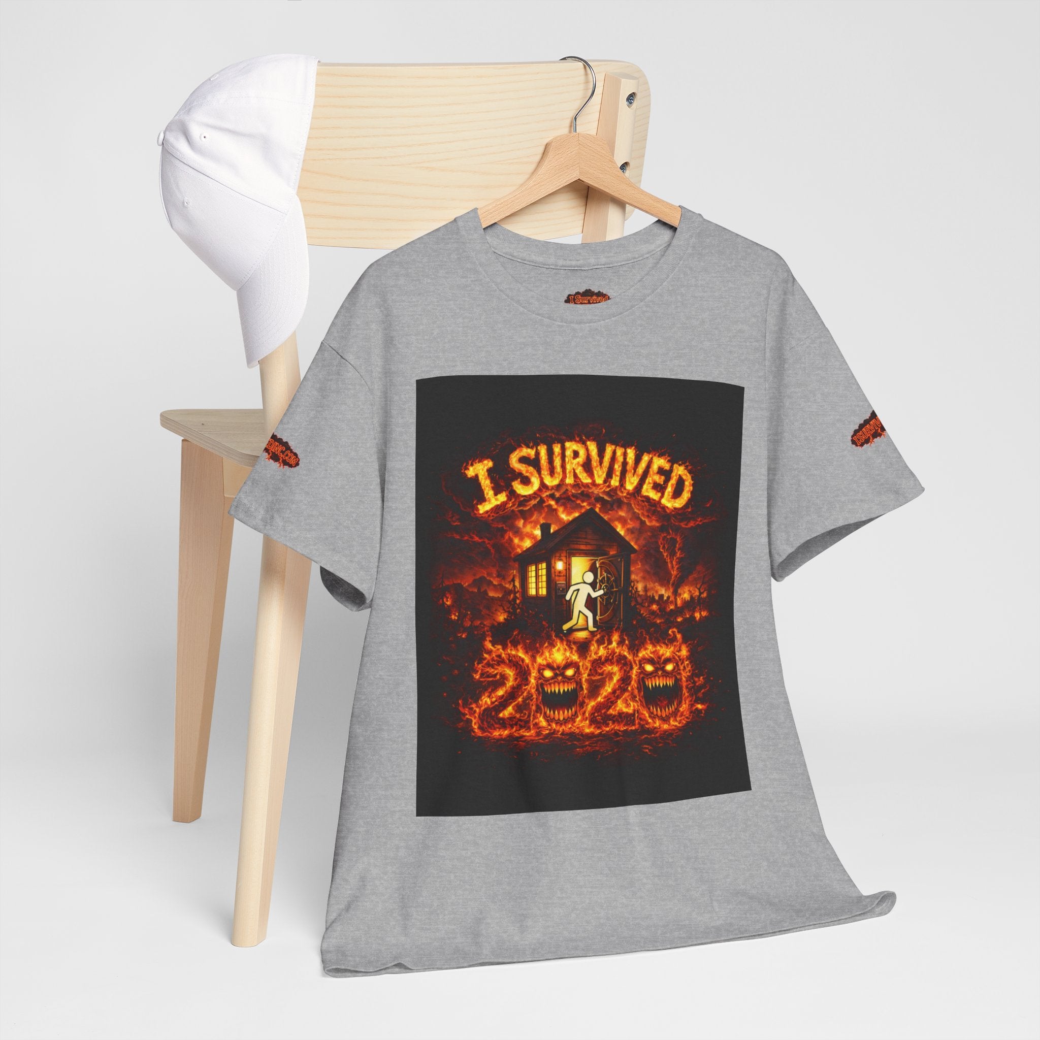 I Survived 2020 — S2:E4 "Western U.S. Wildfire Season" | Mid-Season Finale Pt. 1 | Wildfire Edition Memorial Unisex Heavy Cotton Tee (SPECIAL EDITION)