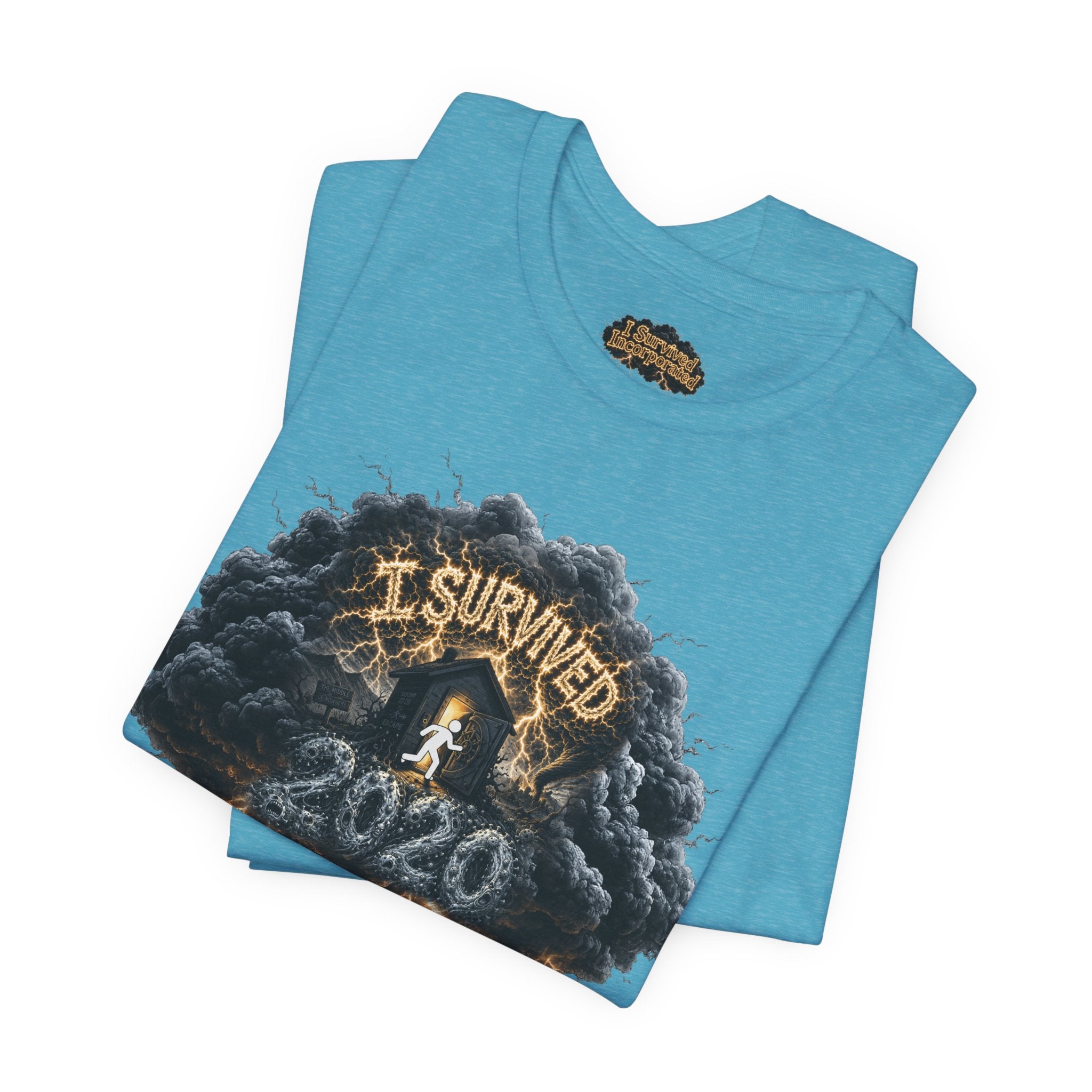 I Survived 2020 — Director's Cut Original Design Teaser Tee | Season 1 Premiere Drop Unisex Jersey Short Sleeve Tee