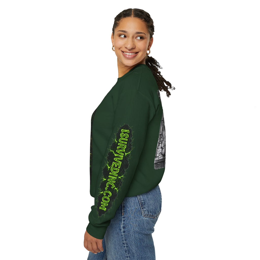 I Survived 2020 — S1:E1 "COVID-19: The Coronavirus" | Pandemic Edition Unisex Heavy Blend™ Crewneck Sweatshirt