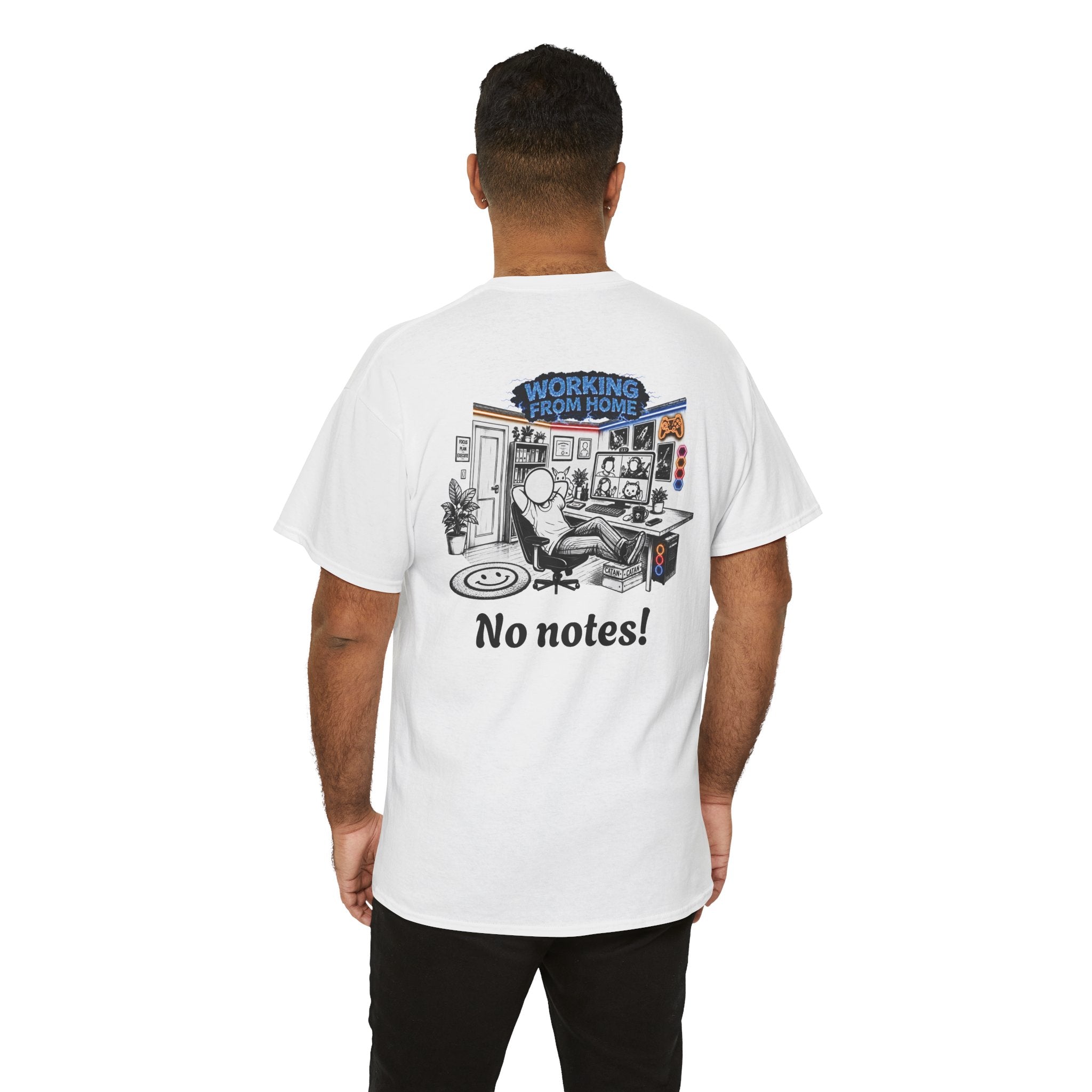 I Survived 2020 — LOCKDOWN S3:E4: Director's Cut "Working From Home" Unisex Heavy Cotton Tee