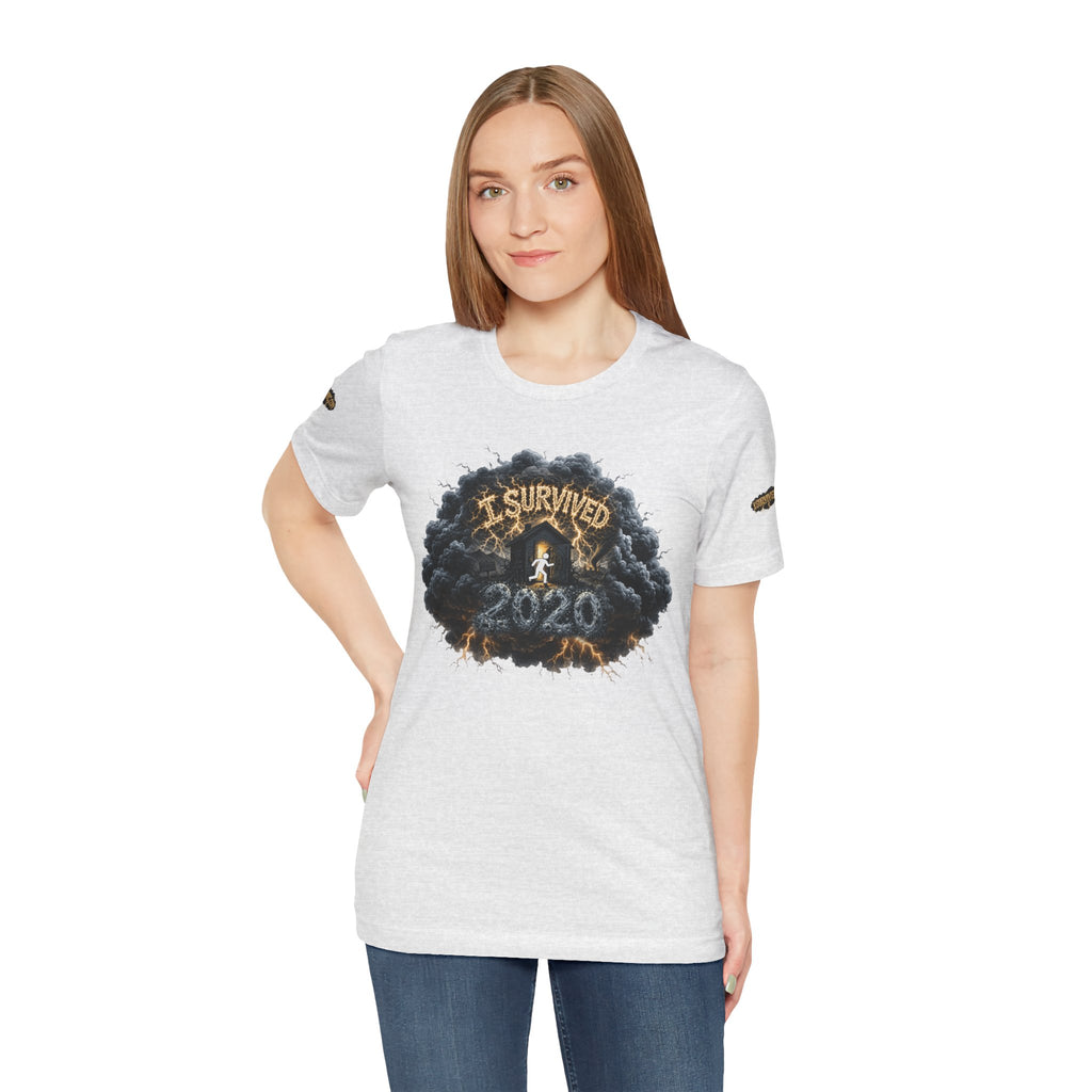 I Survived 2020 — Director's Cut Original Design Teaser Tee | Season 1 Premiere Drop Unisex Jersey Short Sleeve Tee