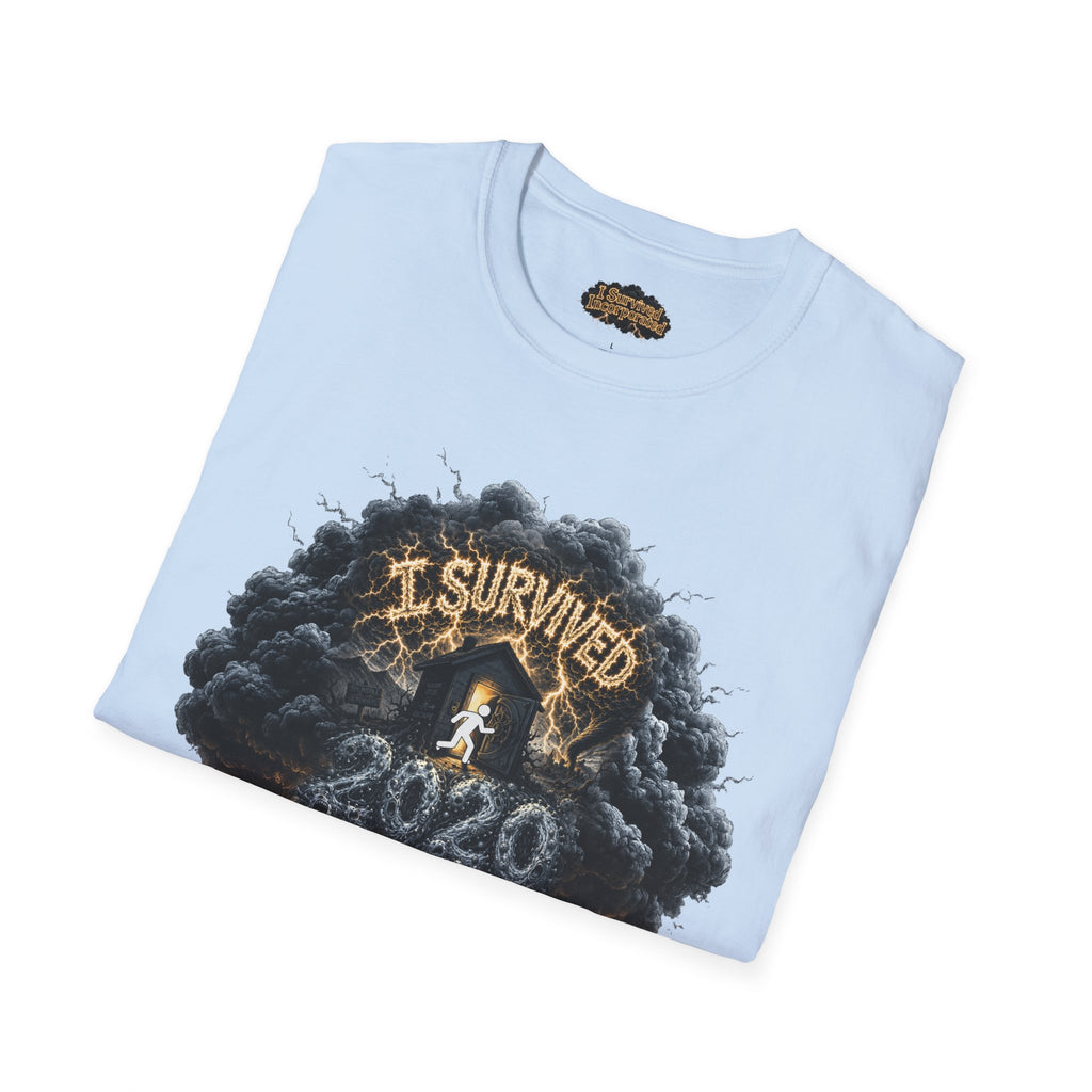 I Survived 2020 — Director's Cut Original Design Teaser Tee | Season 1 Premiere Drop Unisex Softstyle T-Shirt