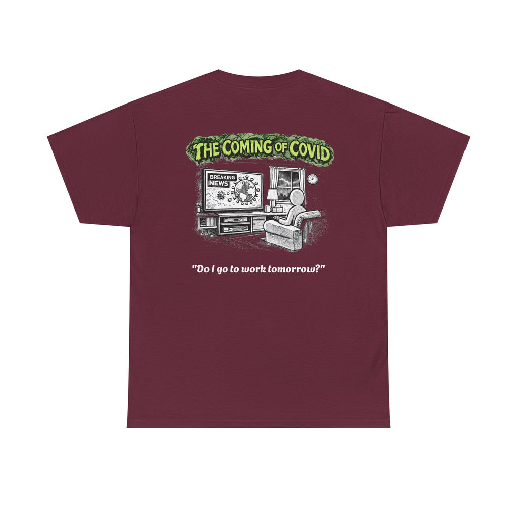 I Survived 2020 — Director's Cut S1:E2 "The Coming of COVID" | Pandemic Edition Unisex Heavy Cotton Tee