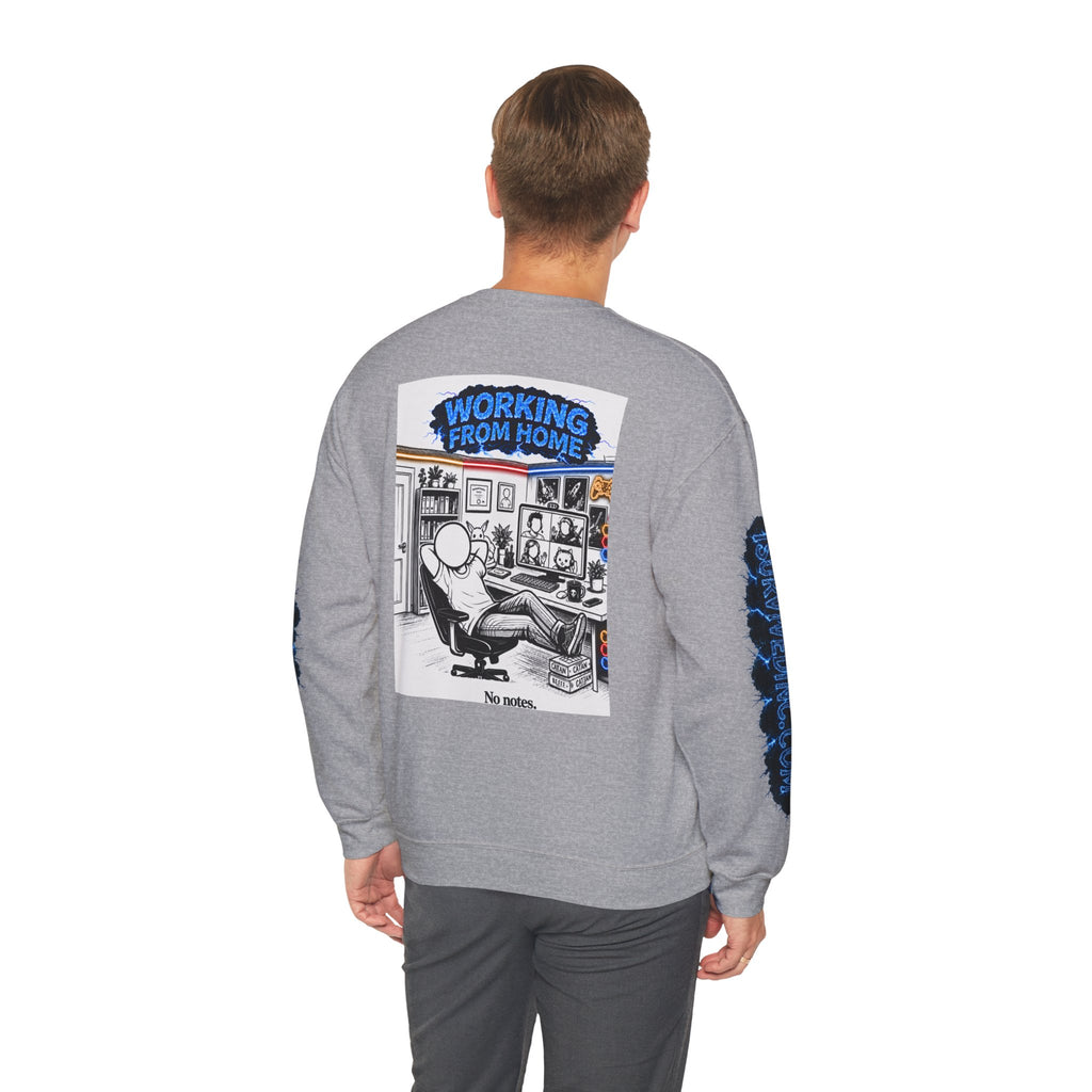I Survived 2020 — S3:E4 "Working From Home" | Mid-Season Finale Pt. 1 | Lockdown Edition Documentary Unisex Heavy Blend™ Crewneck Sweatshirt