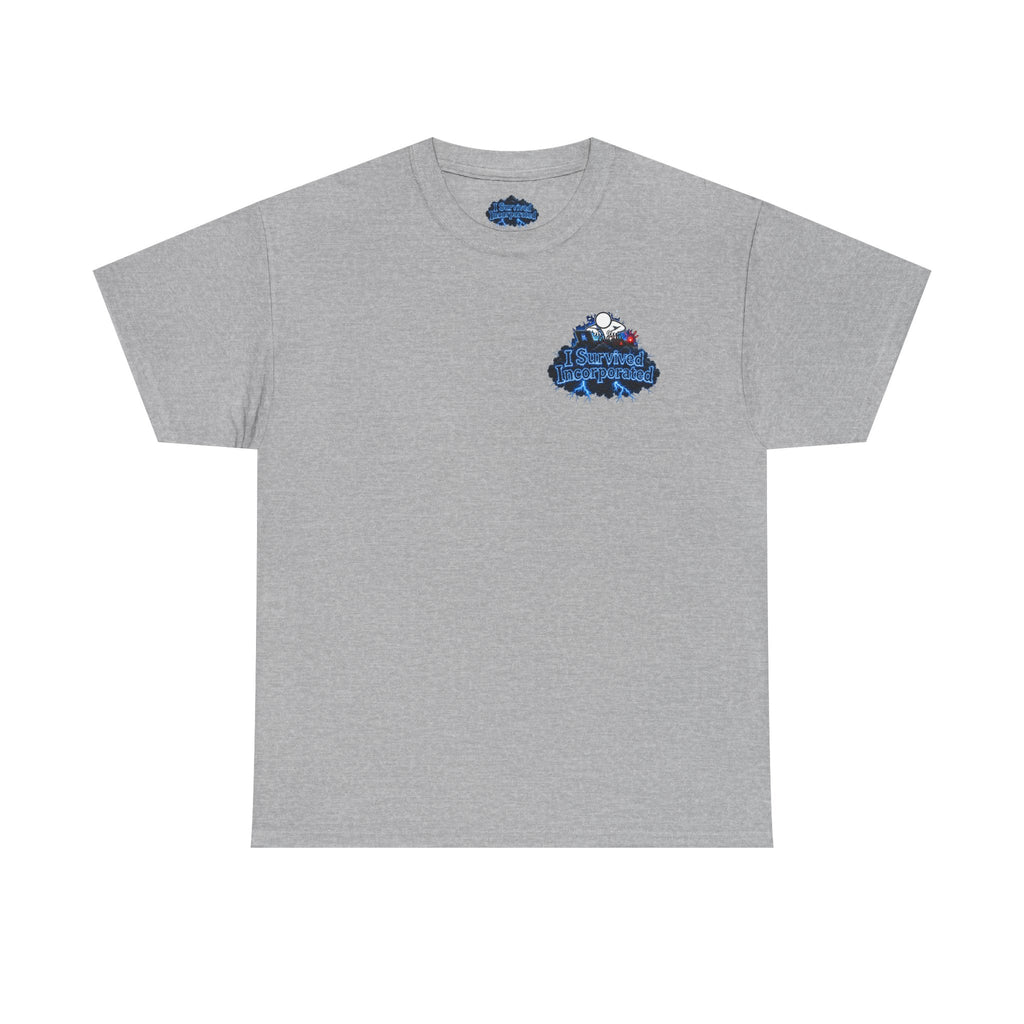I Survived 2020 — "Please Stand By" Test Pattern Tee Lockdown Surveillance Edition Summer Exclusive Unisex Heavy Cotton Tee