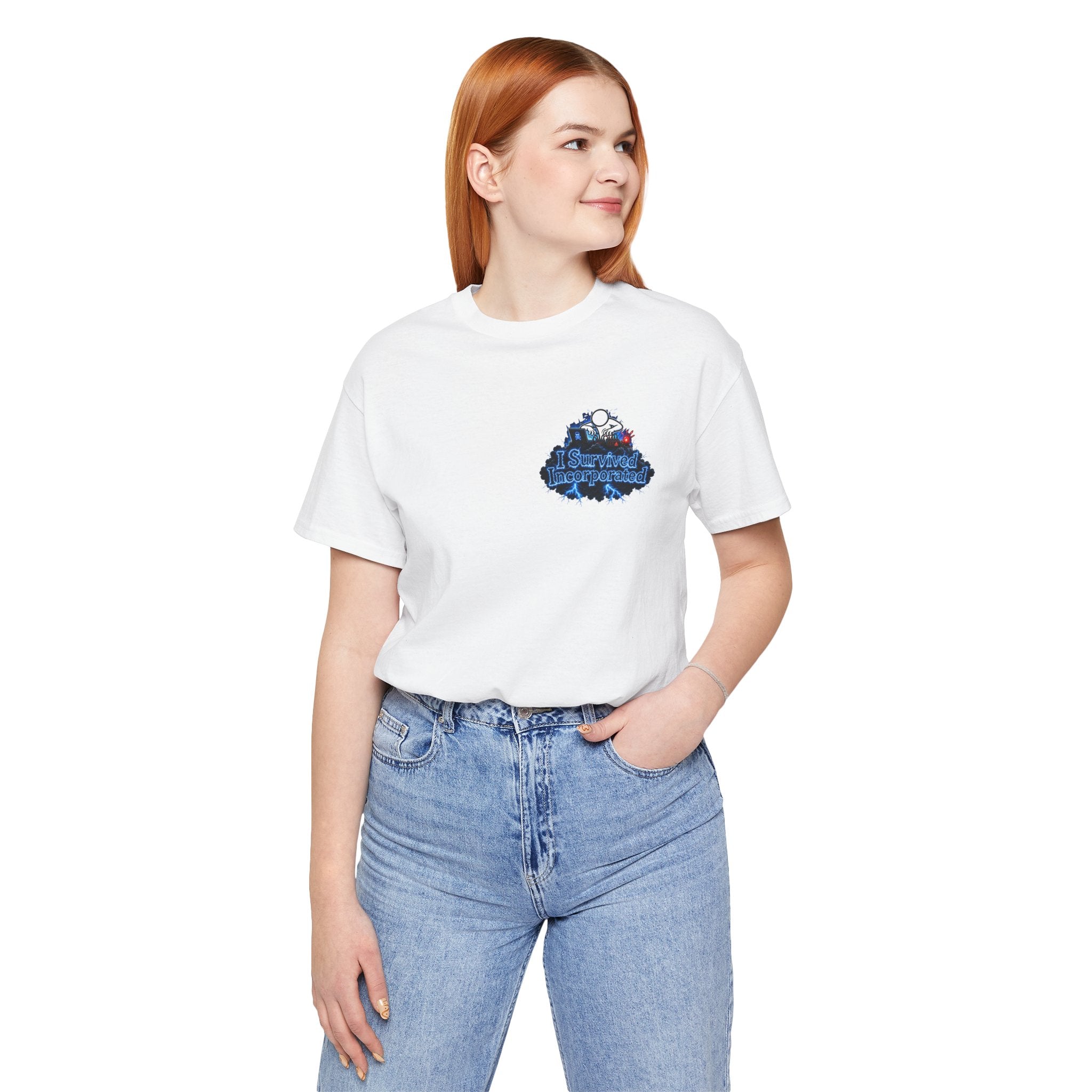 I Survived 2020 — "Please Stand By" Test Pattern Tee Lockdown Summer Exclusive Unisex Jersey Short Sleeve Tee