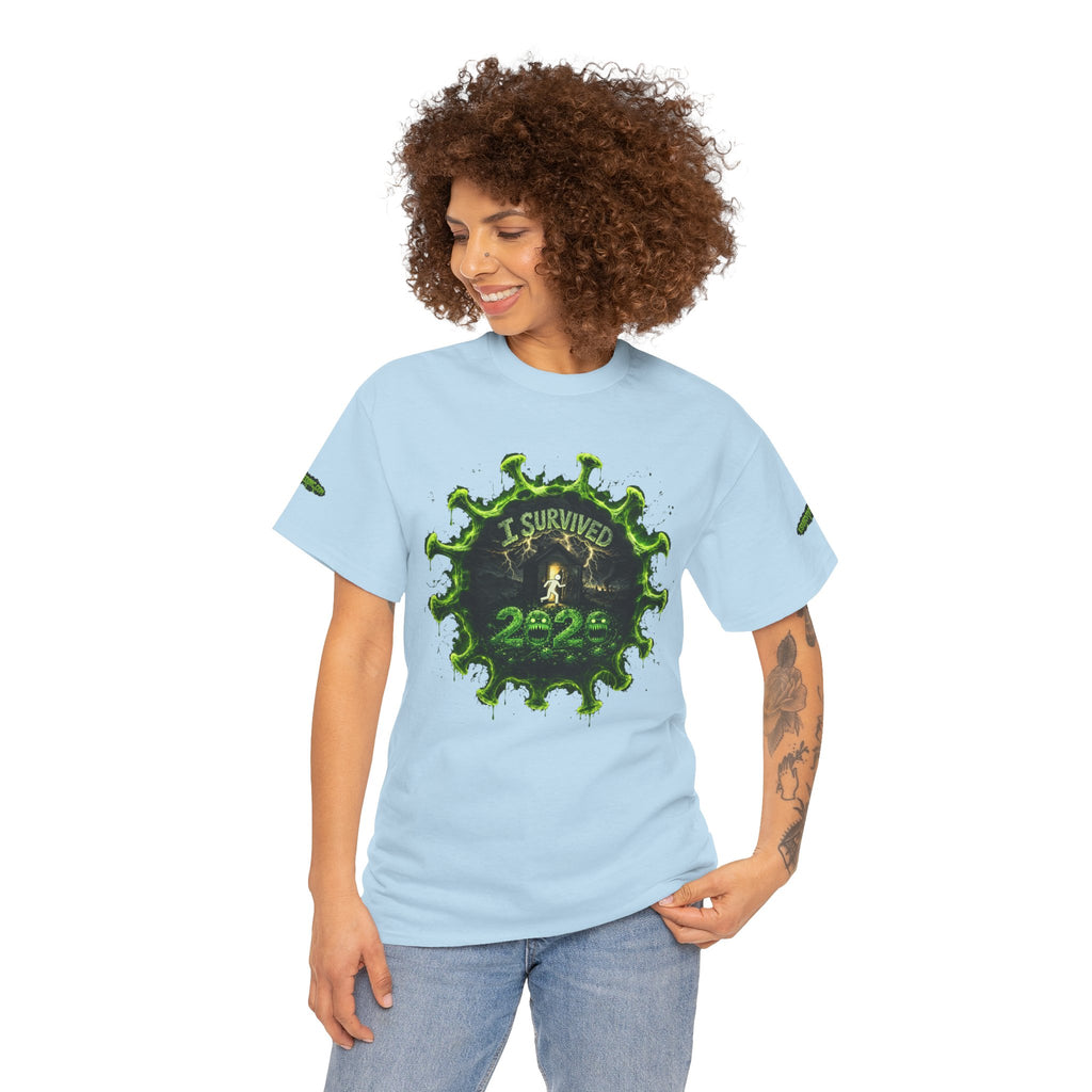 I Survived 2020 — Director's Cut S1:E4 "Mask Madness Mayhem Moment" | Pandemic Edition Unisex Heavy Cotton Tee (SPECIAL EDITION)