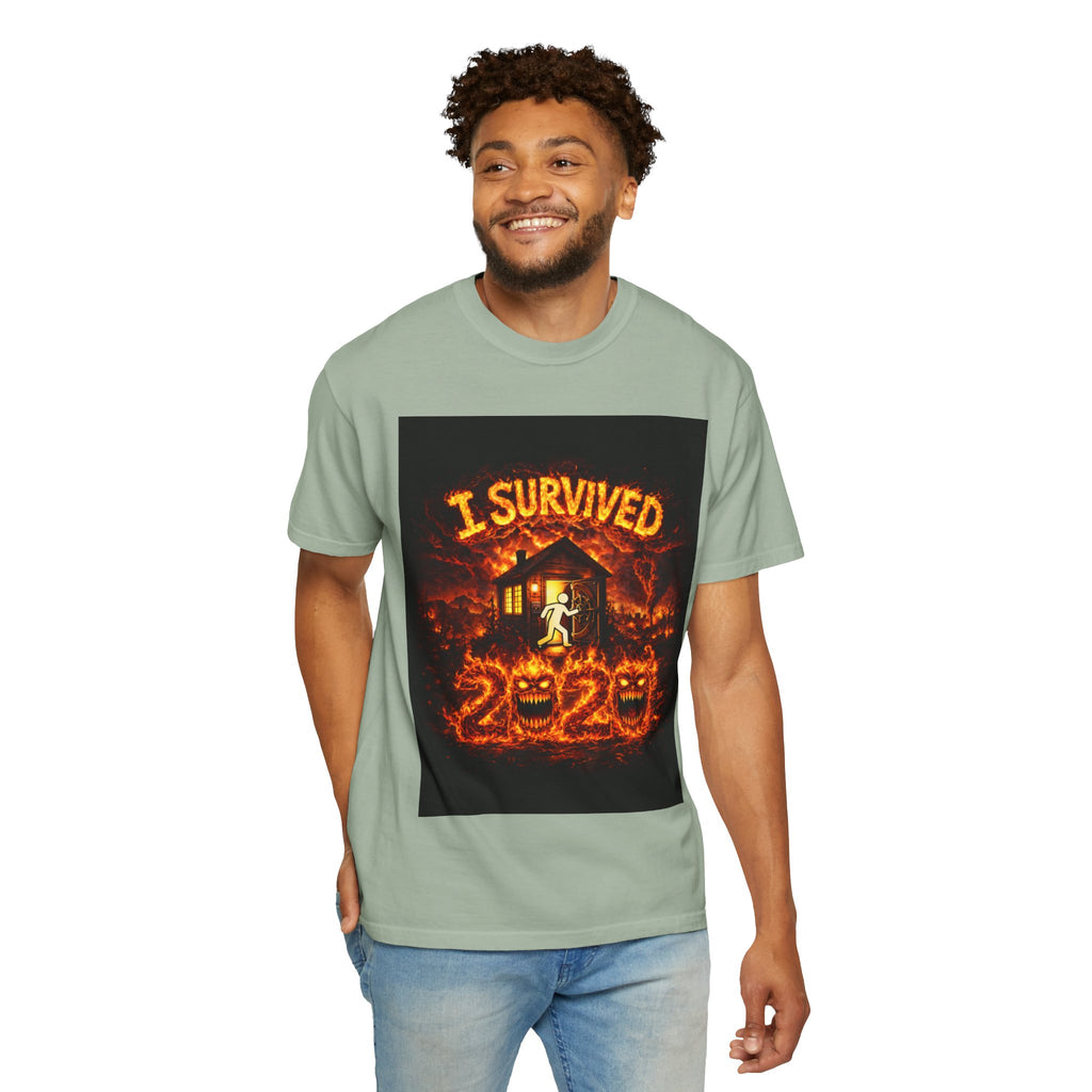 I Survived 2020 — S2:E4 "Western U.S. Wildfire Season" | Mid-Season Finale Pt. 1 | Wildfire Edition Memorial Unisex Garment-Dyed T-shirt