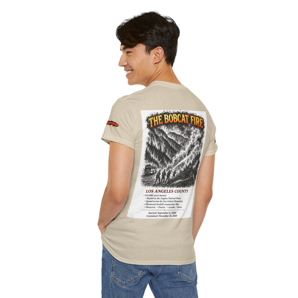 I Survived 2020 — S2:E2 "The Bobcat Fire" | Wildfire Edition Memorial Unisex Heavy Cotton Tee (SPECIAL EDITION)