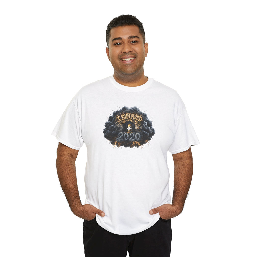 I Survived 2020 — Original PILOT Design: Director's Cut Unisex Heavy Cotton Tee