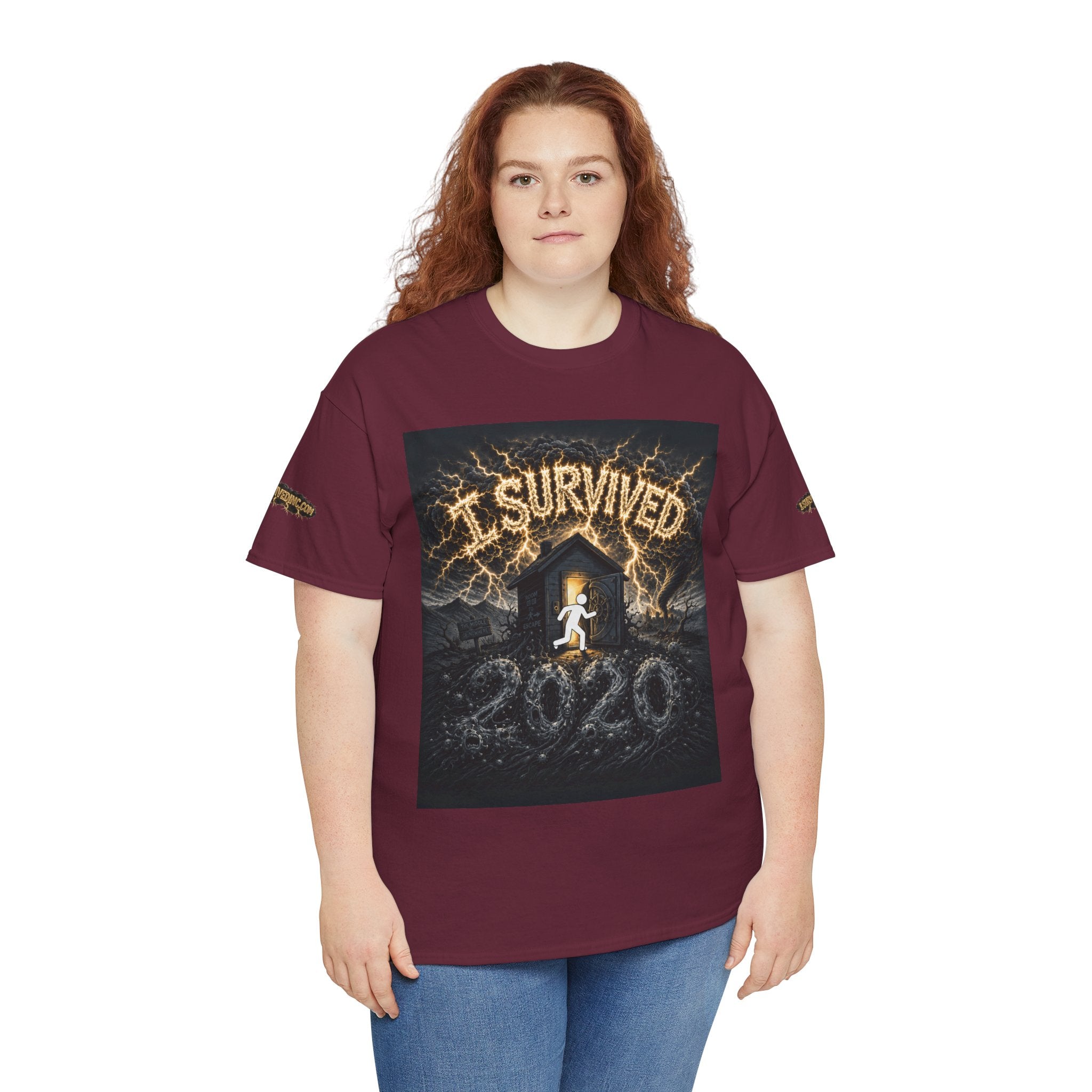 I Survived 2020 — Original PILOT Design: Special Edition Unisex Heavy Cotton Tee