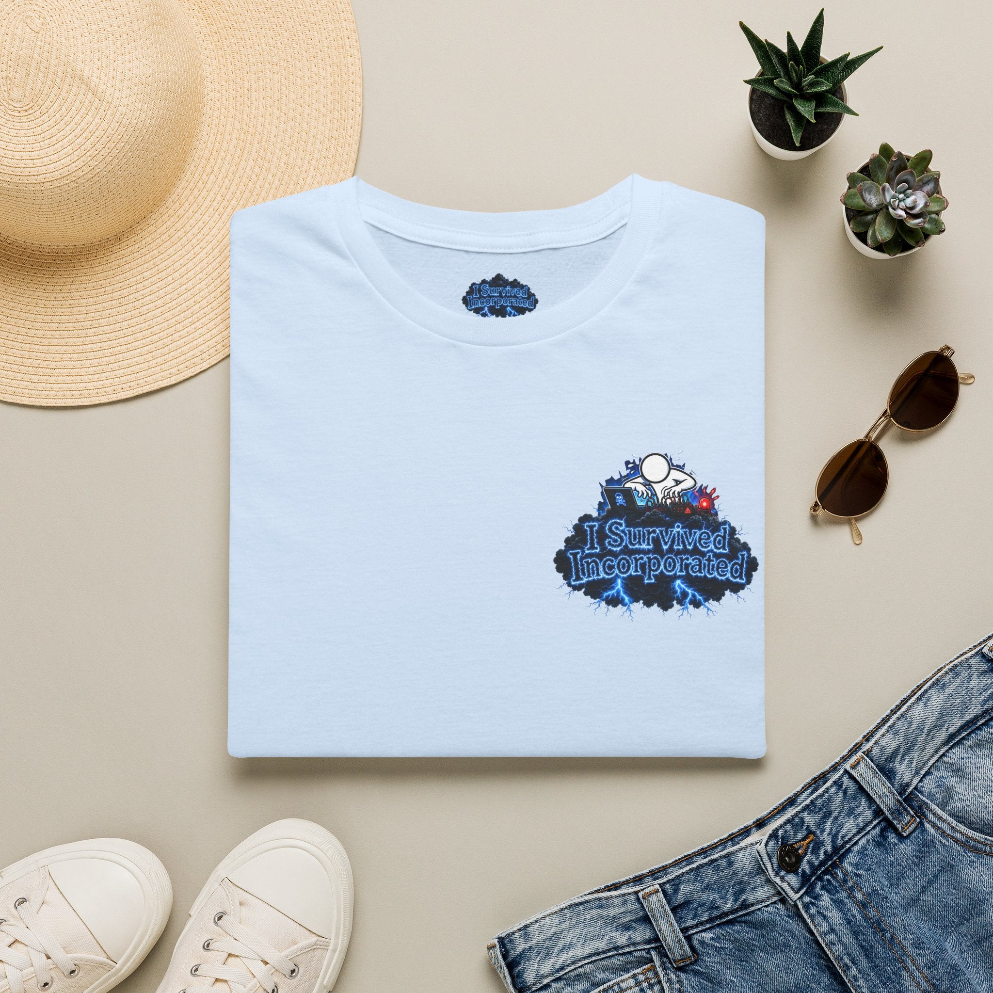 I Survived 2020 — "Please Stand By" Test Pattern Tee Lockdown Edition Summer Exclusive Unisex Softstyle T-Shirt