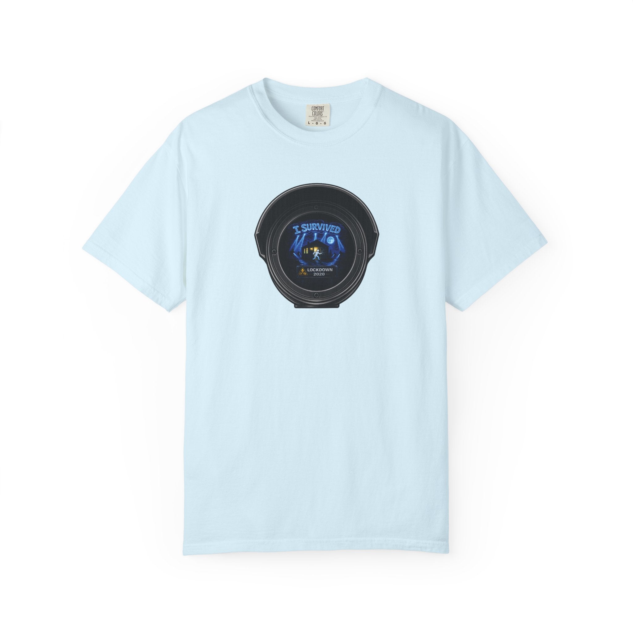 I Survived 2020 —  LOCKDOWN S3:E1: Director's Cut "Quarantine" Unisex Garment-Dyed T-shirt