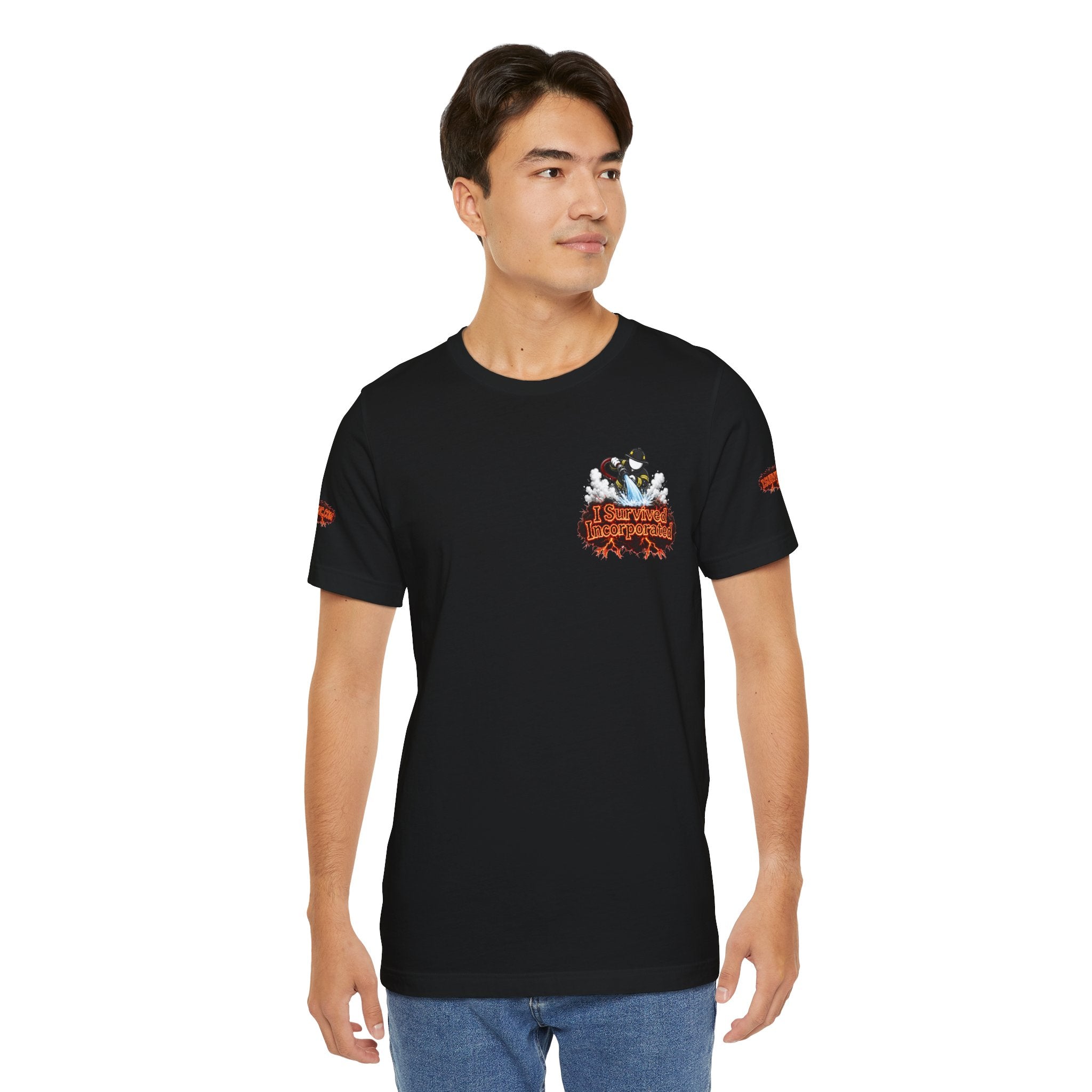 I Survived 2020 — "Please Stand By" Test Pattern Tee Wildfire Signal Special Edition Summer Premiere Unisex Jersey Short Sleeve Tee